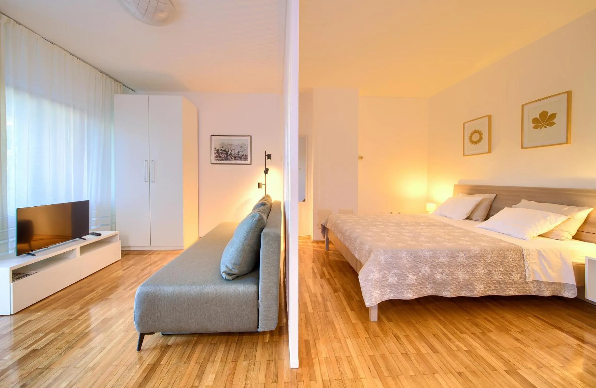 Bed in Apartments Meri