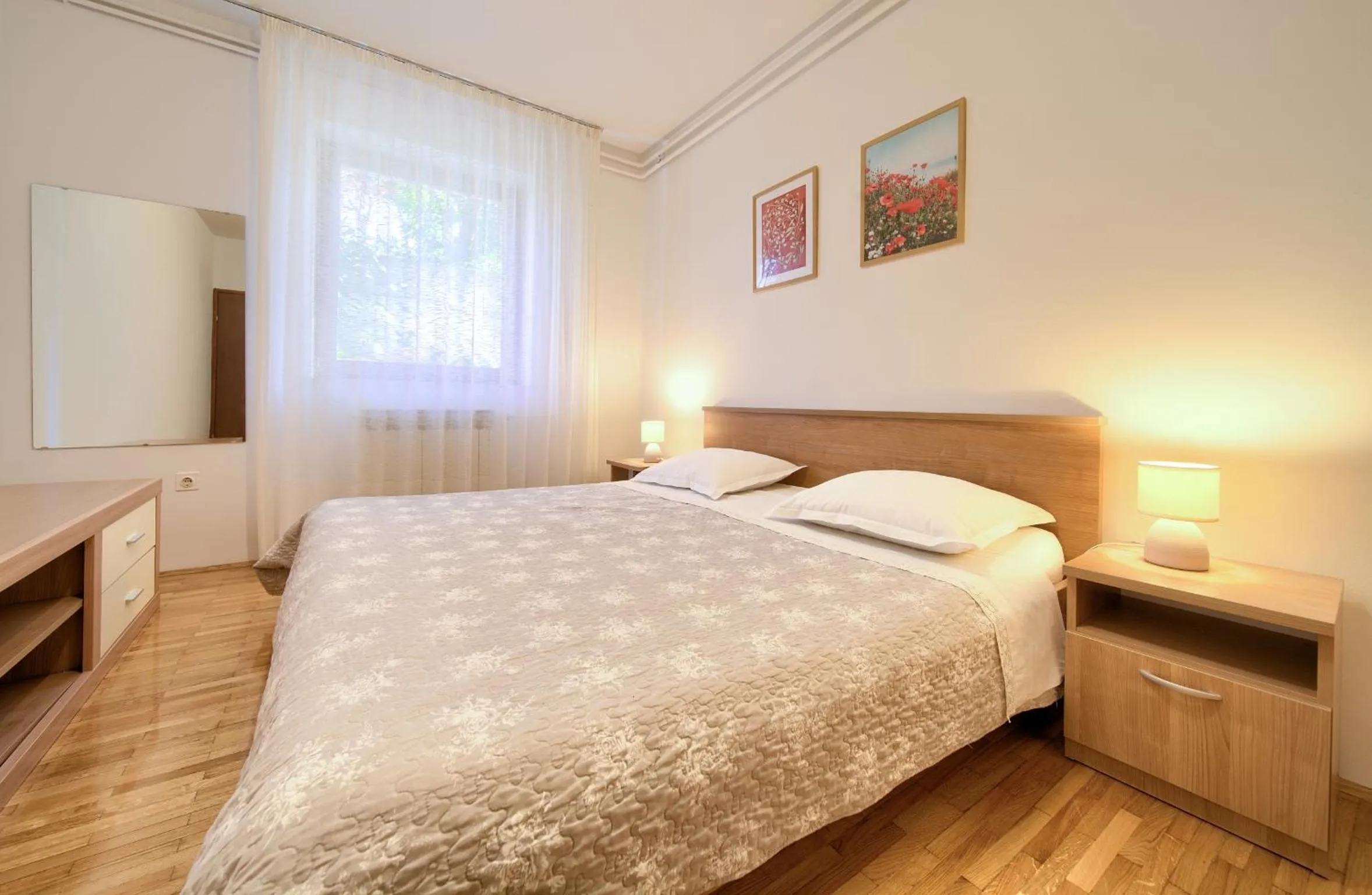Bed in Apartments Meri