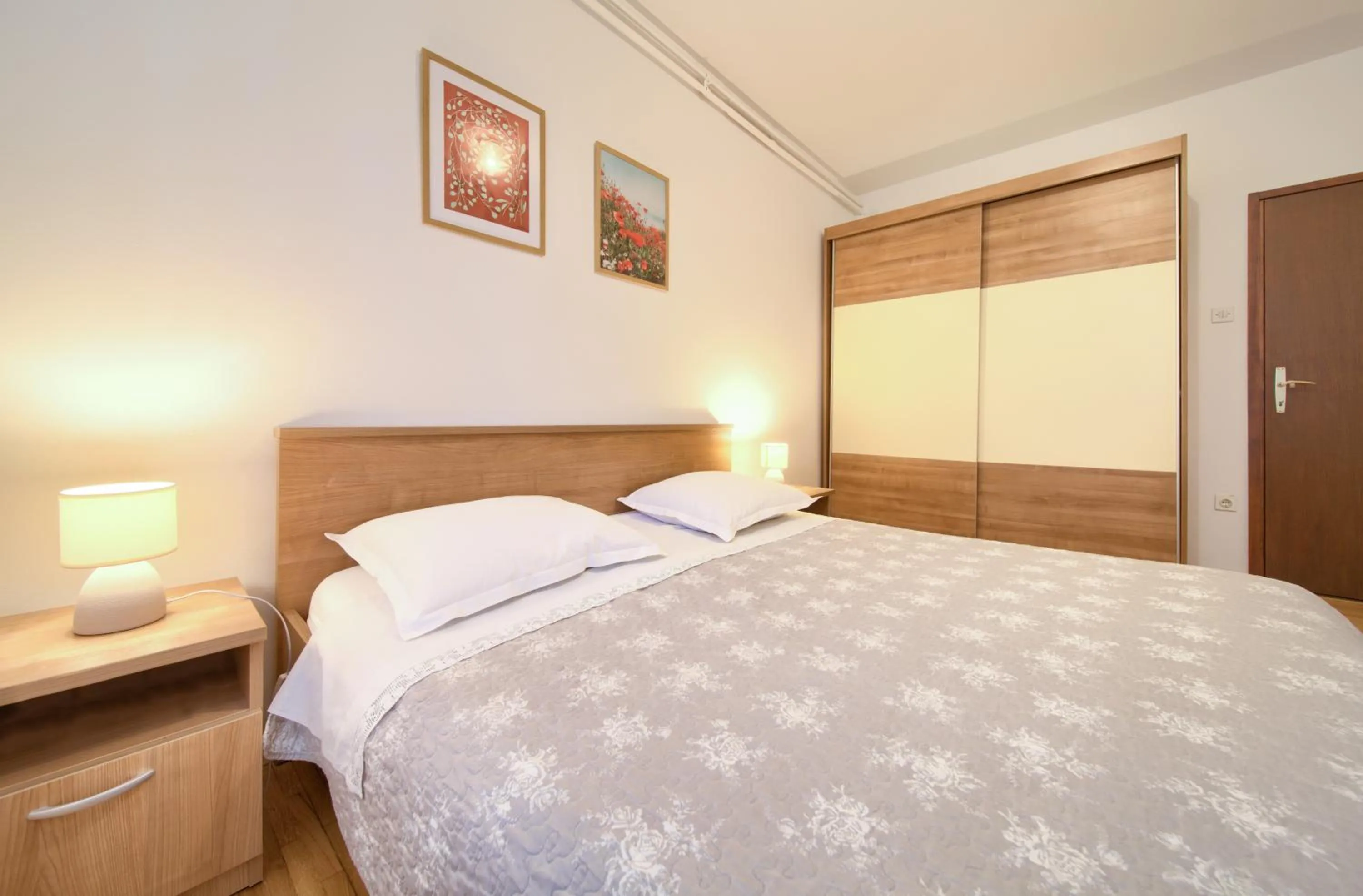 Bed in Apartments Meri