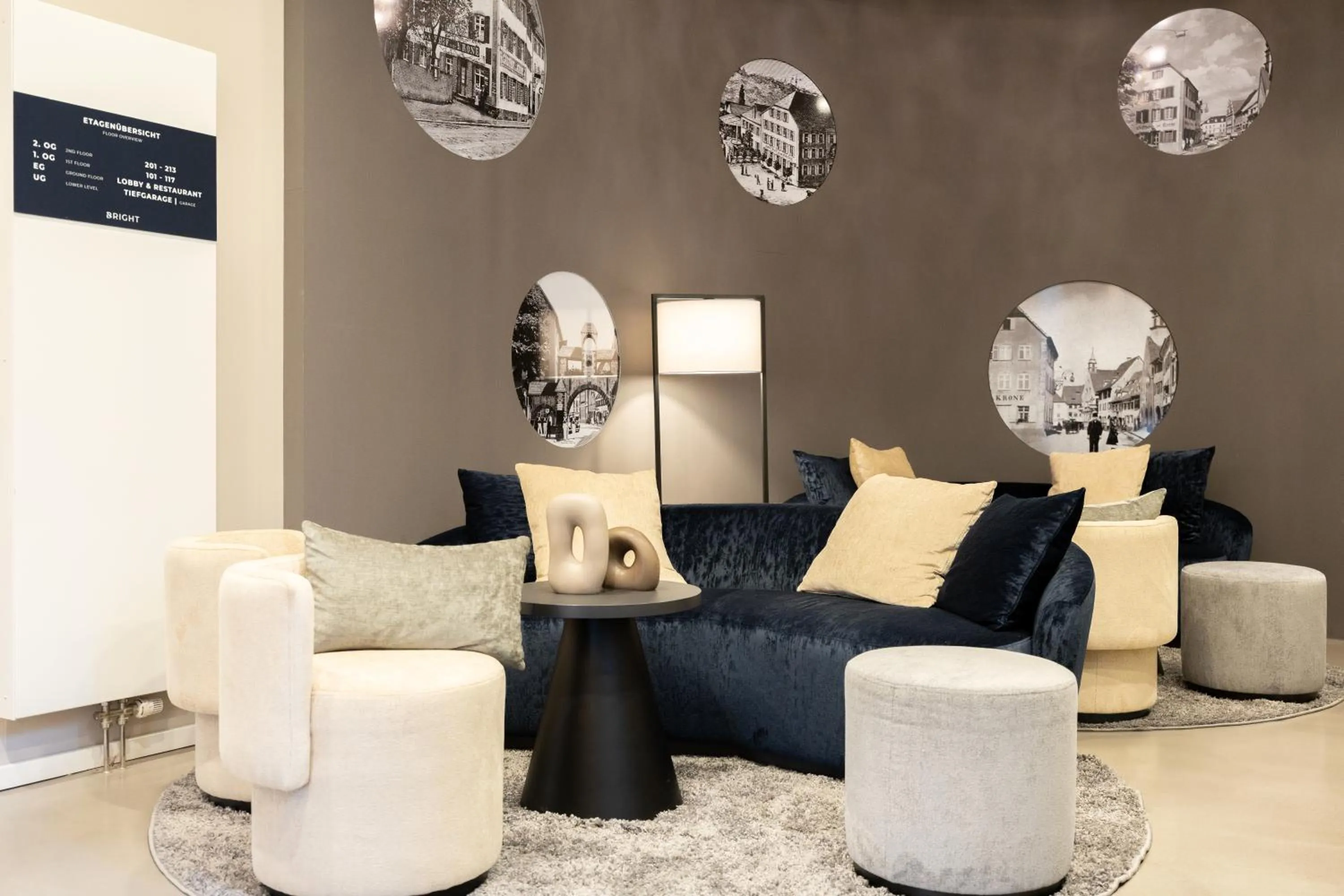 Lobby or reception in Digital Hotel Kronjuwel by BRIGHT Waldkirch - Self Check-in