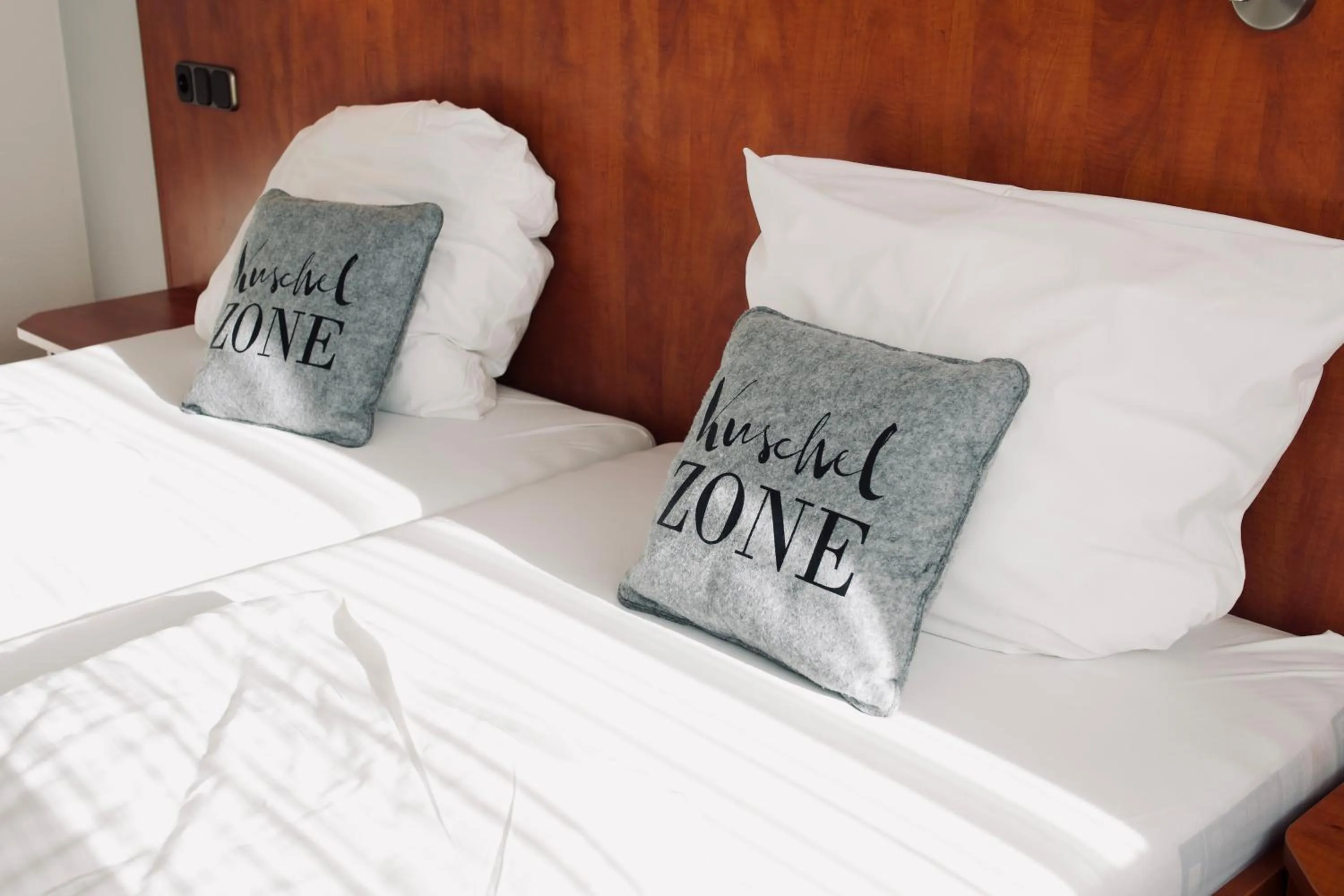 Bed in Gästehaus Tilly Hotel