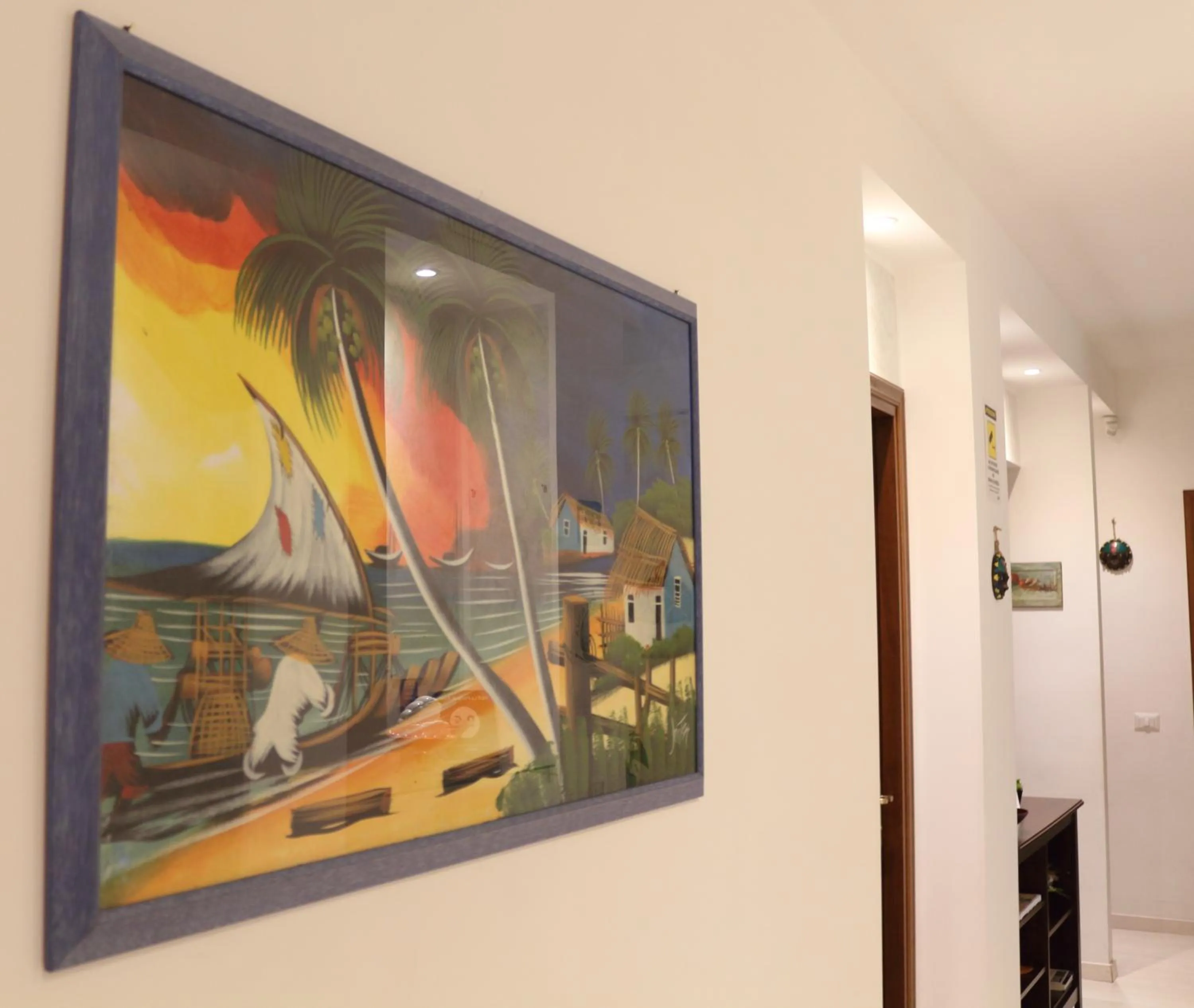 Decorative detail in B&B La Perla di Roma