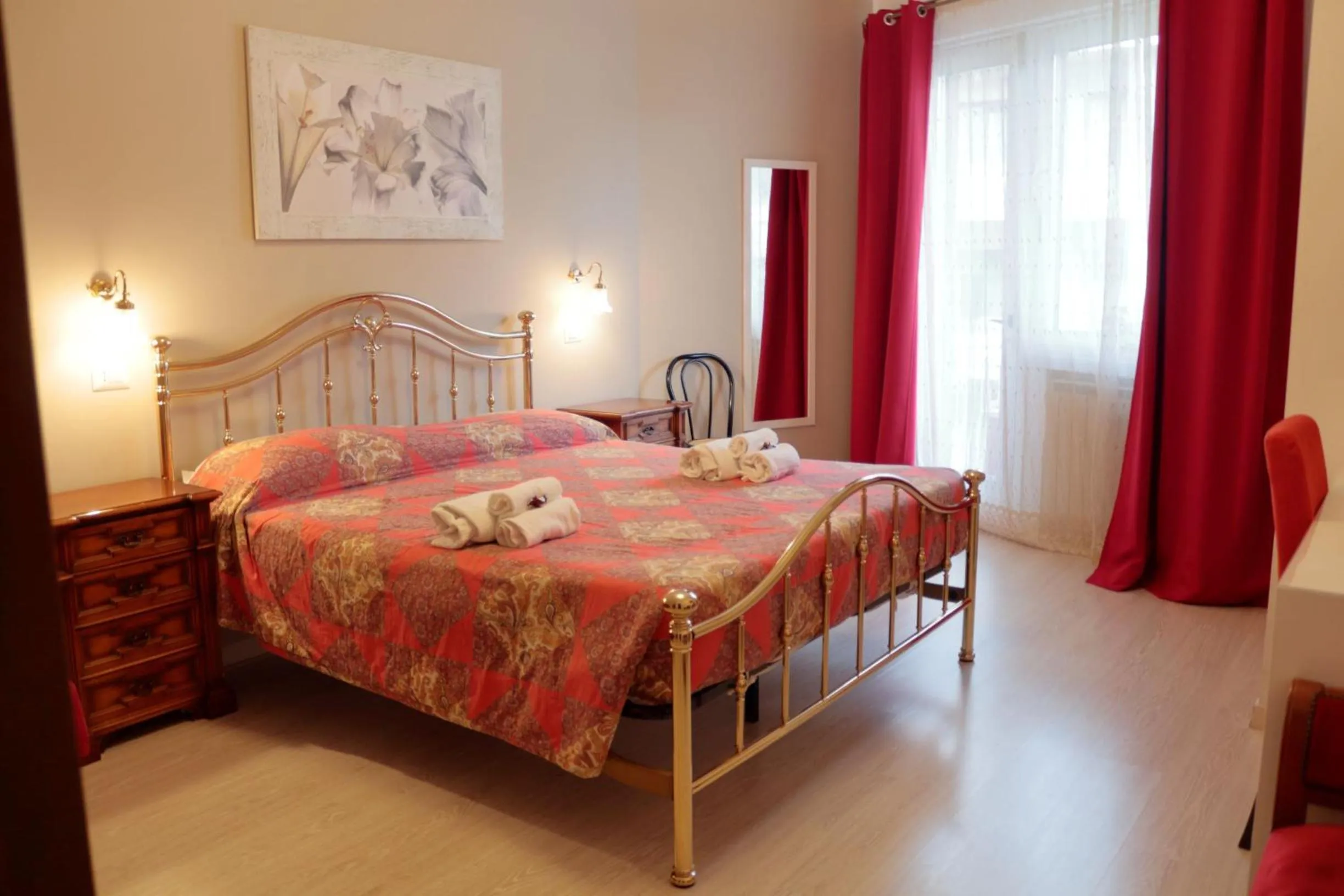 Bedroom, Bed in B&B La Perla di Roma