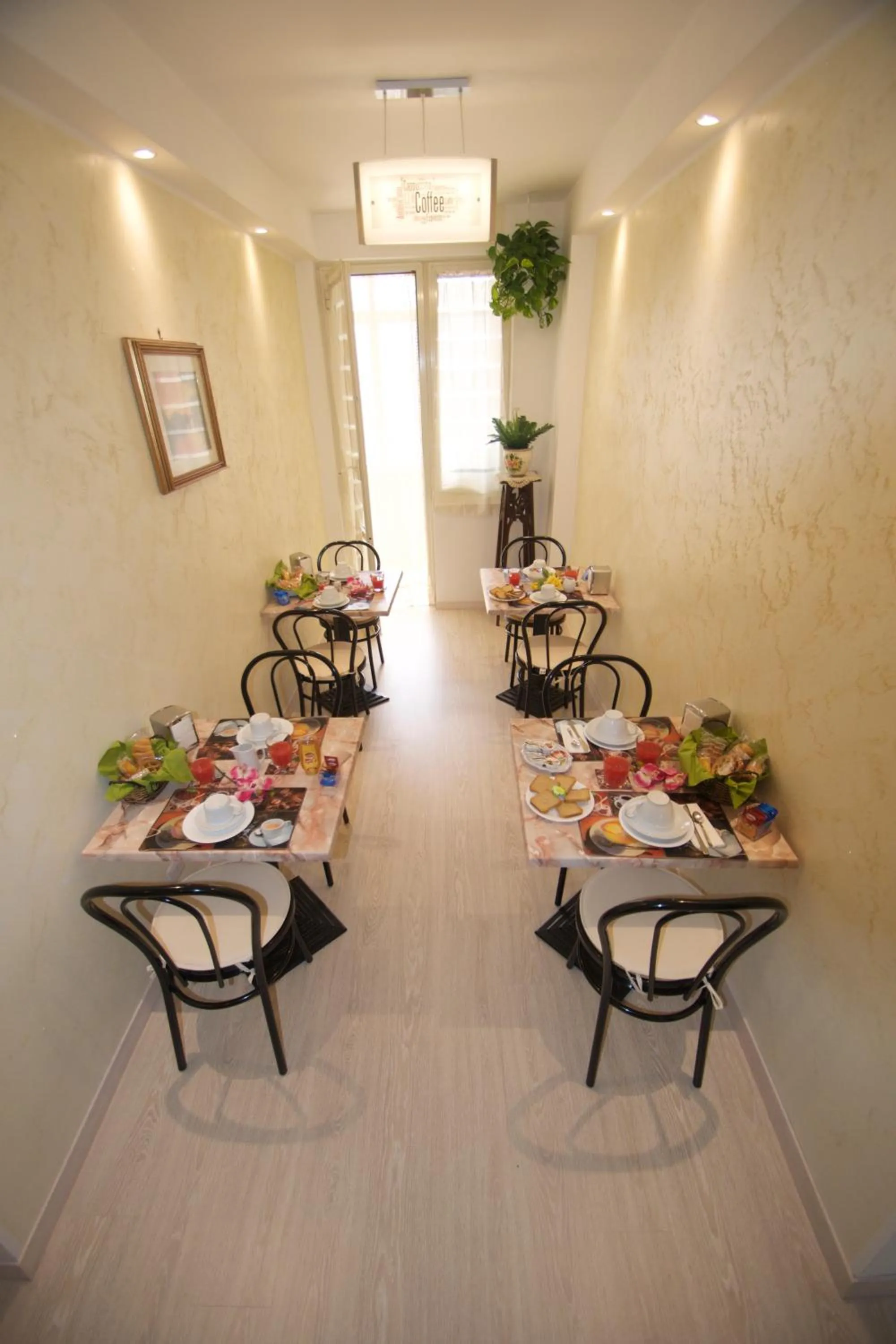 Italian breakfast in B&B La Perla di Roma