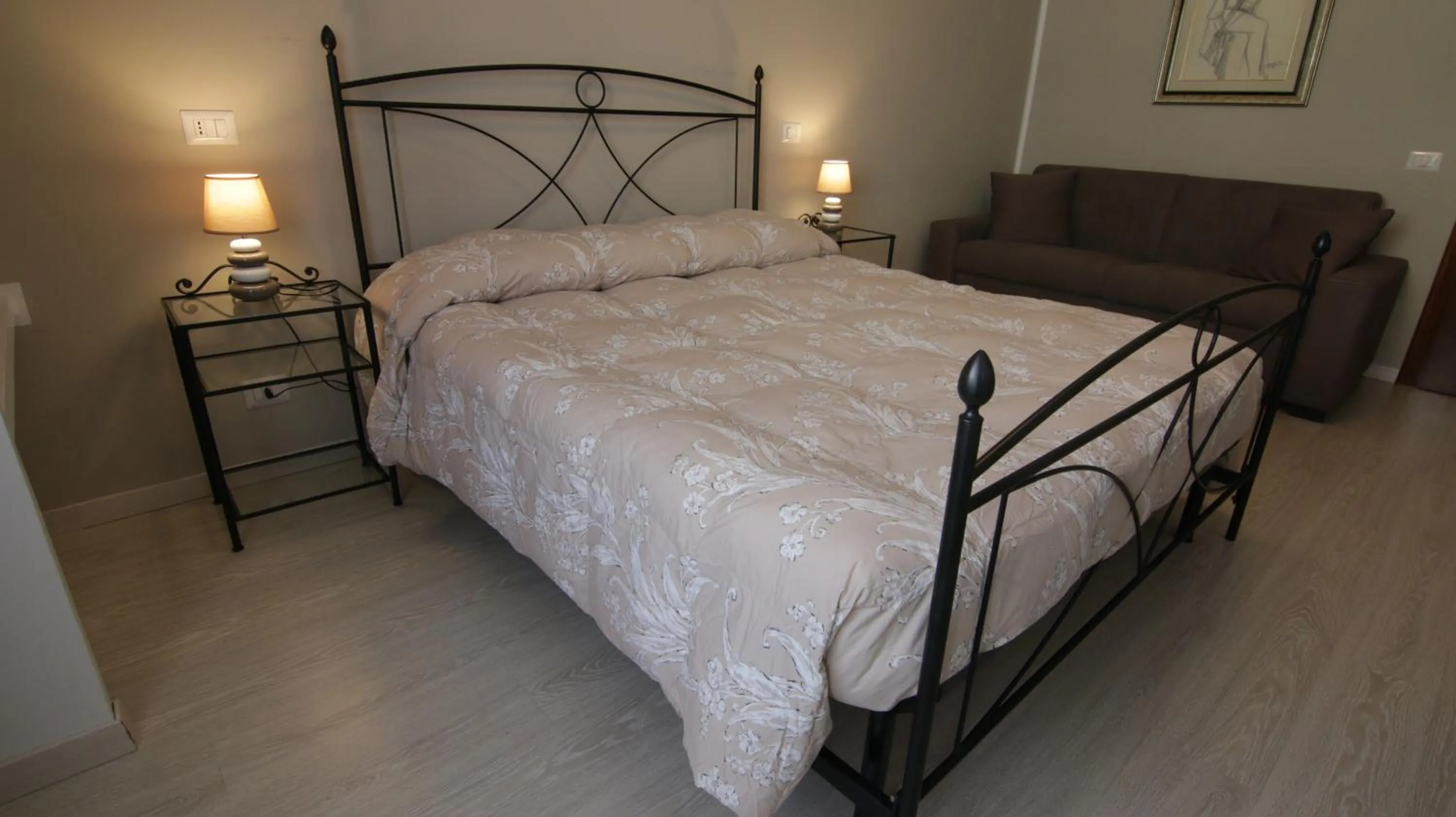 Bedroom, Bed in B&B La Perla di Roma