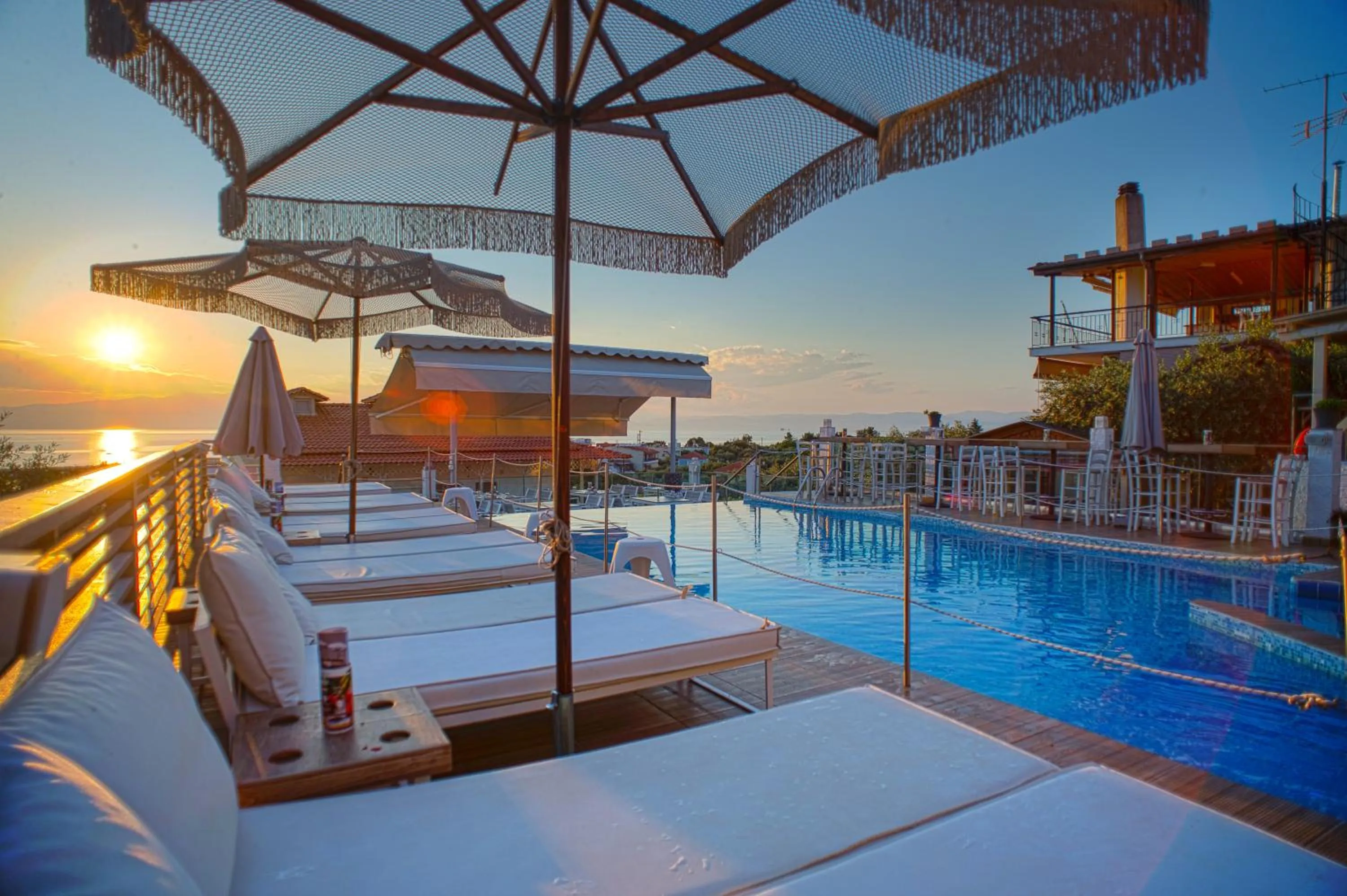 Pool view in Anny's Residences & Suites