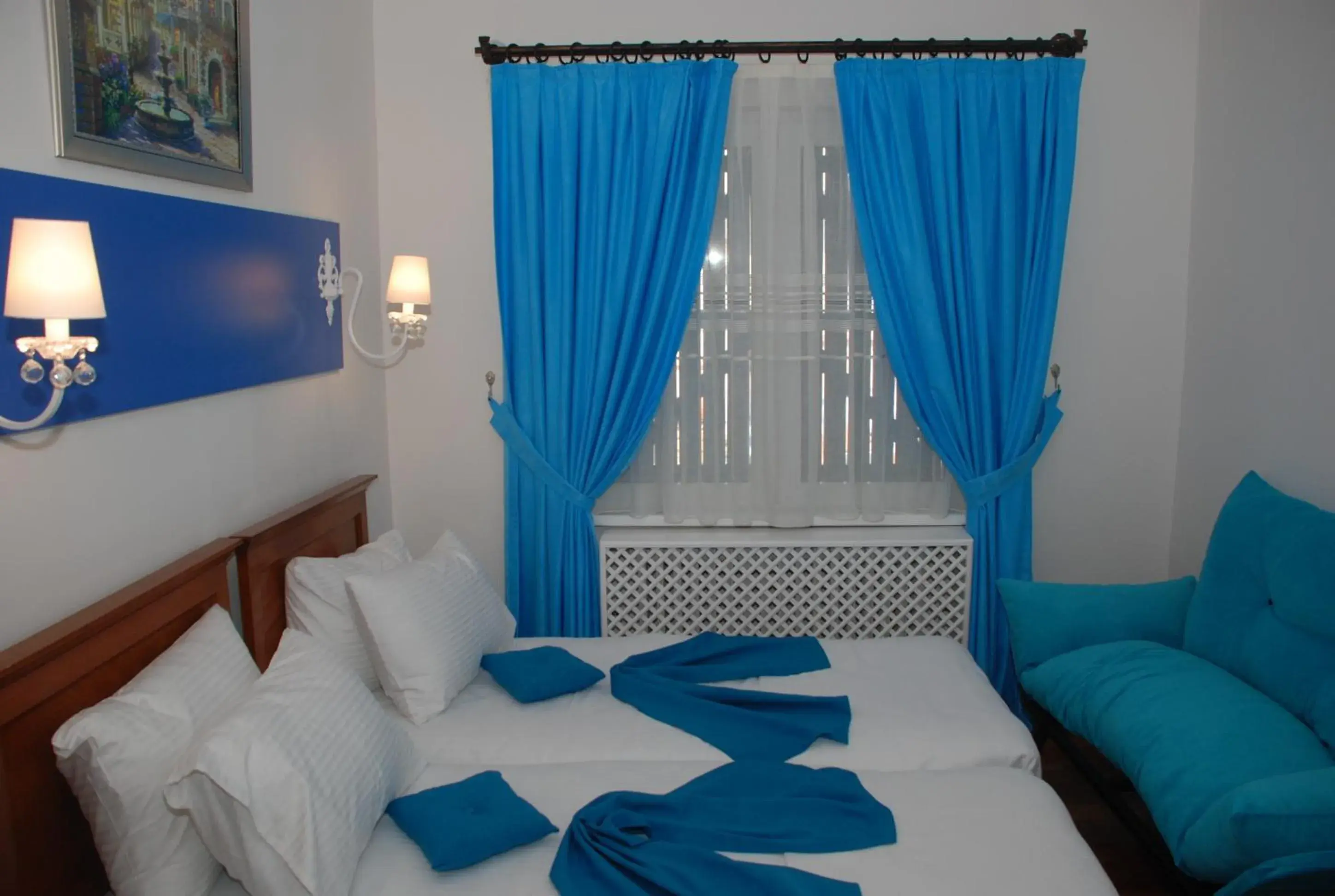 Bed in Mavi Inci Park Otel Bed in Mavi Inci Park Otel