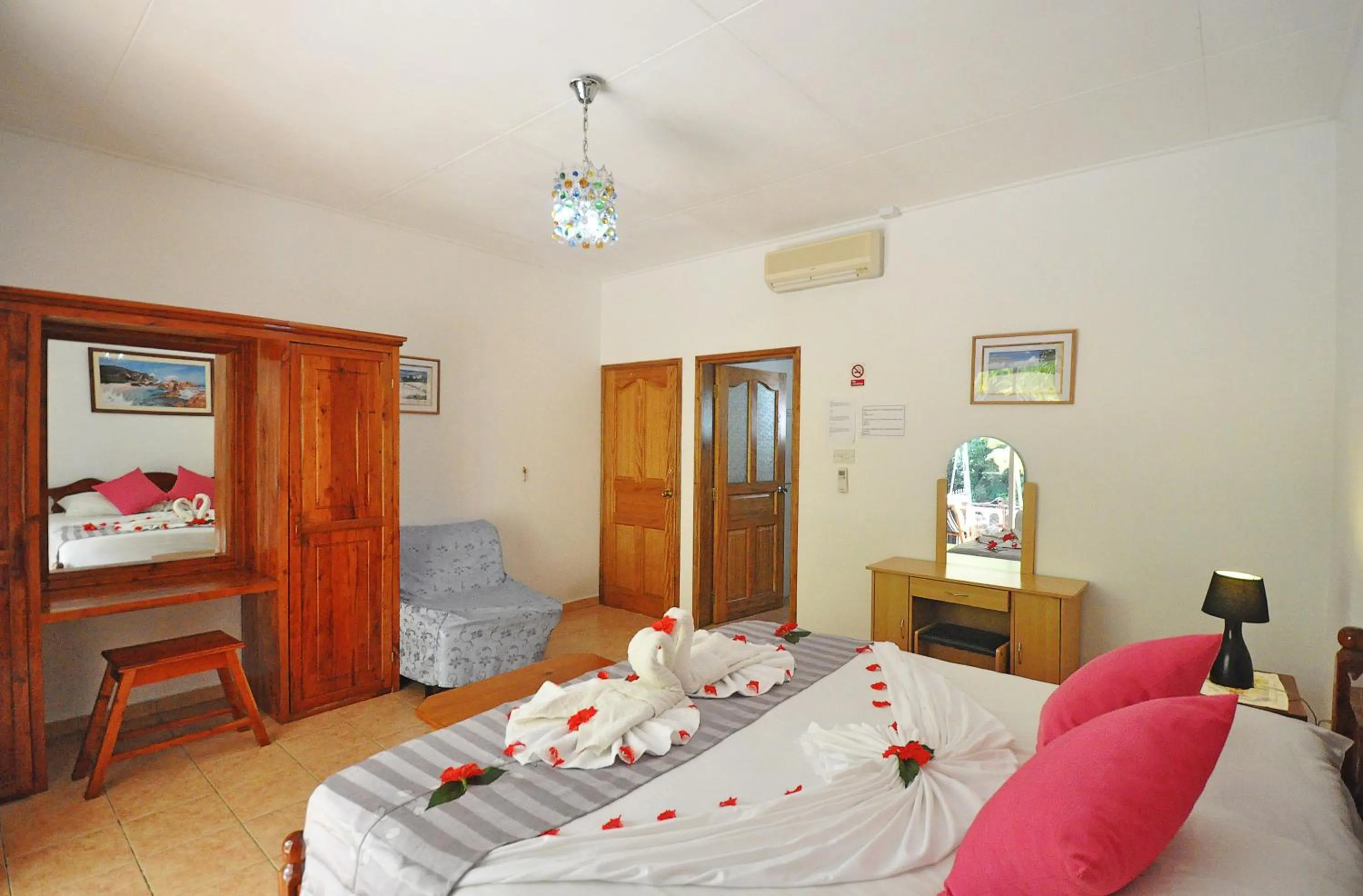 Bedroom, Bed in Acquario Guesthouse