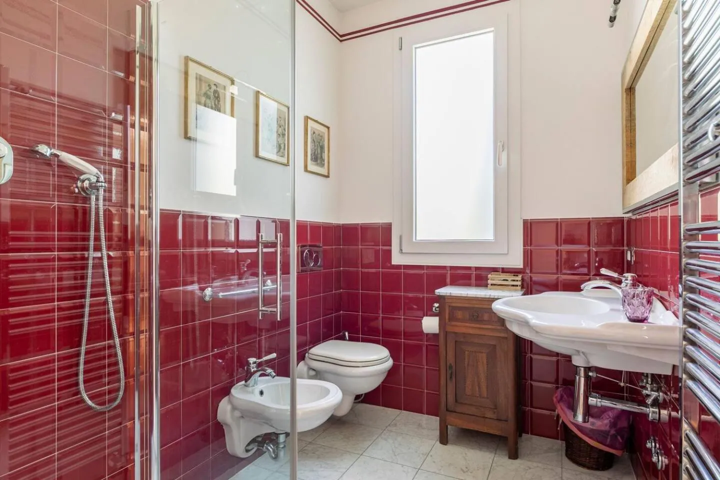 Toilet in B&B Villa Celeste