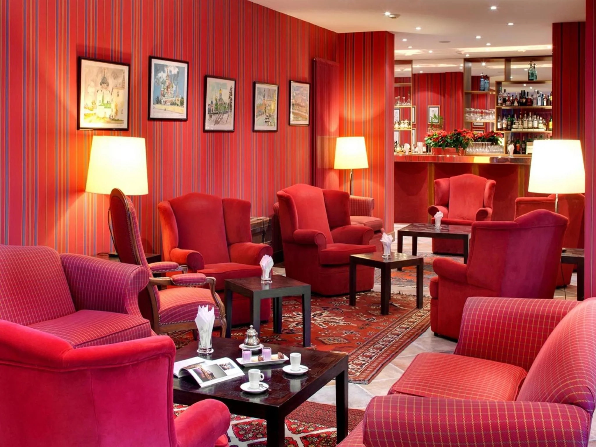 Lounge or bar in Grand Hôtel de Solesmes - Teritoria