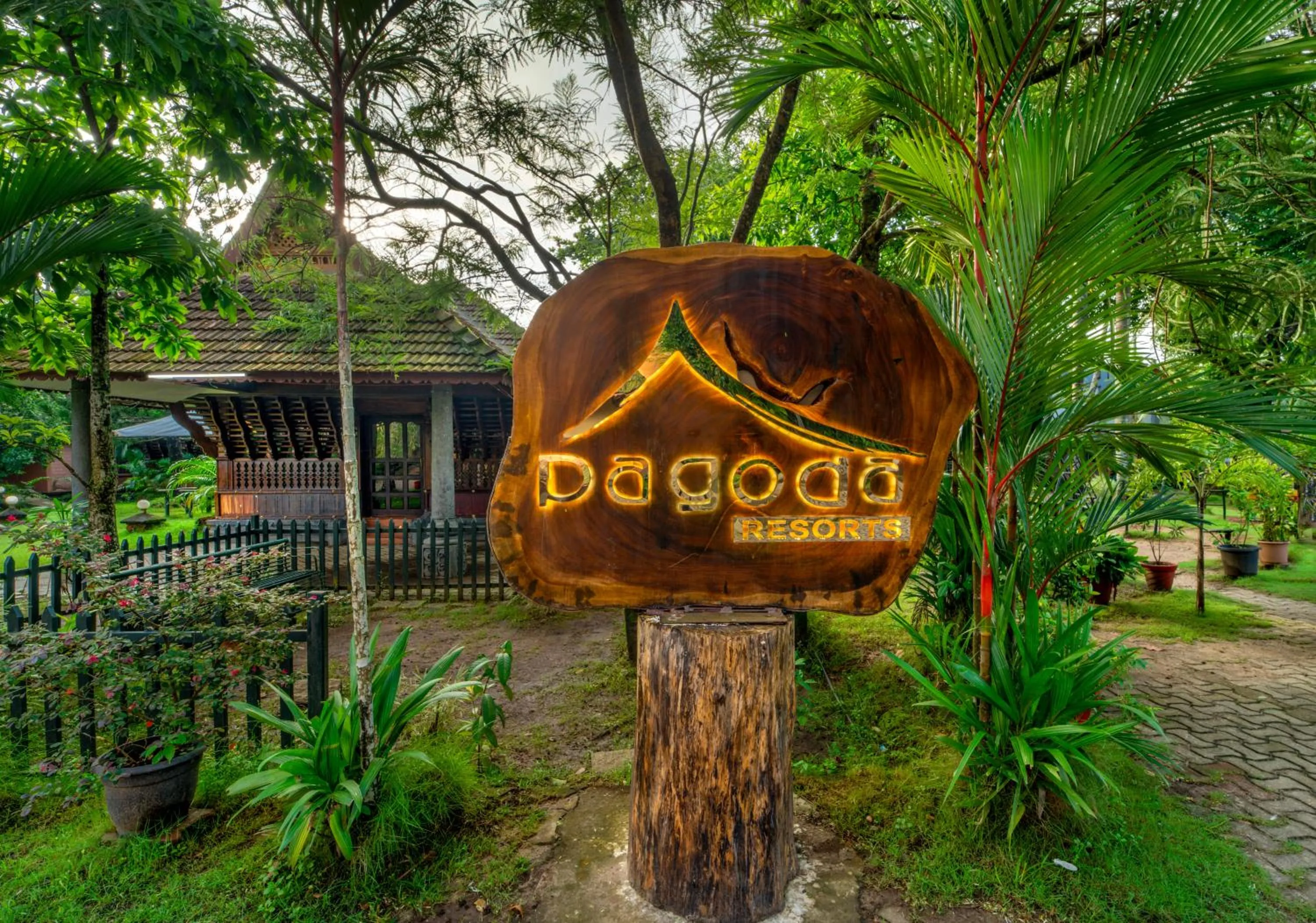 Property logo or sign in Pagoda Resorts Alleppey