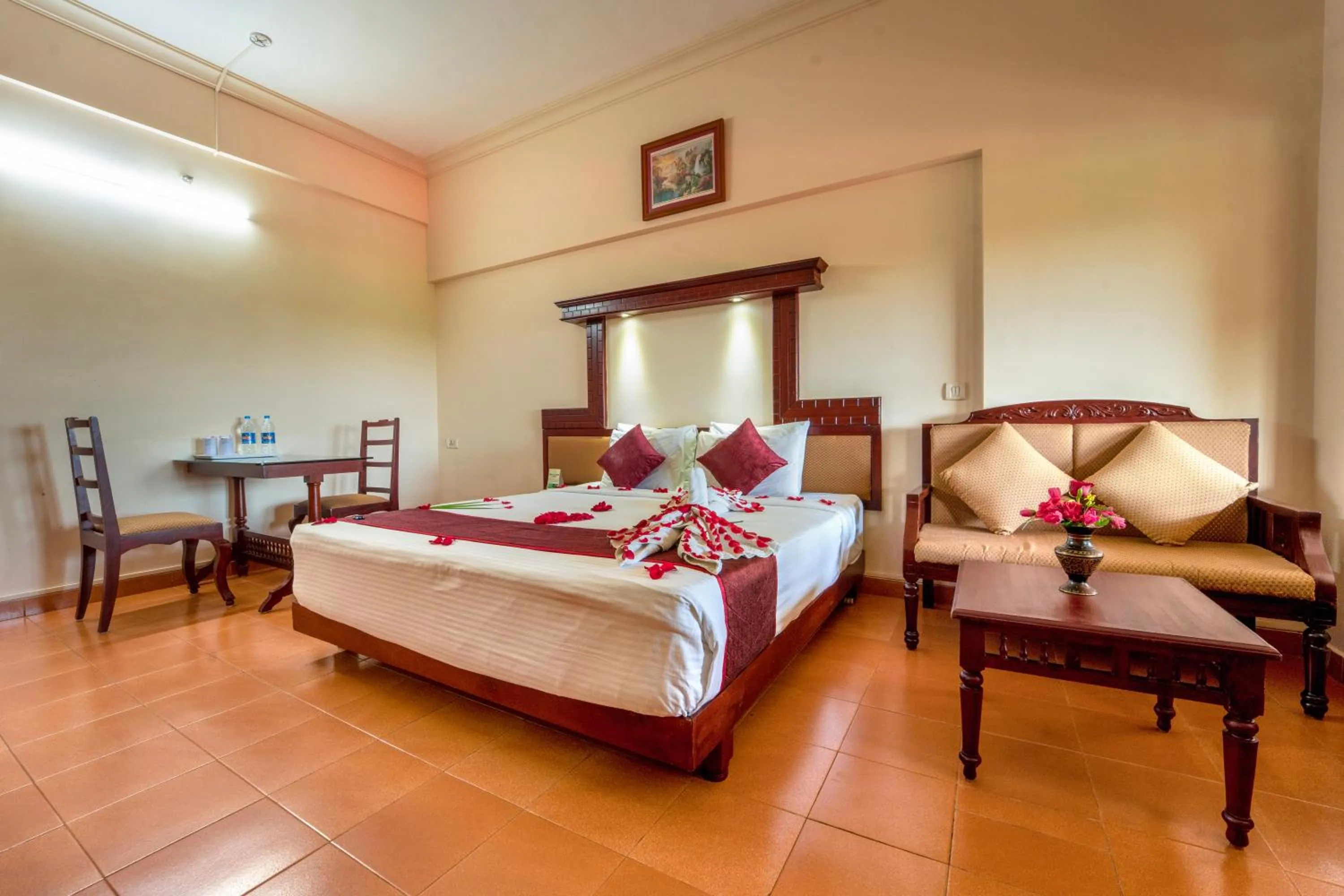 Bedroom, Bed in Pagoda Resorts Alleppey