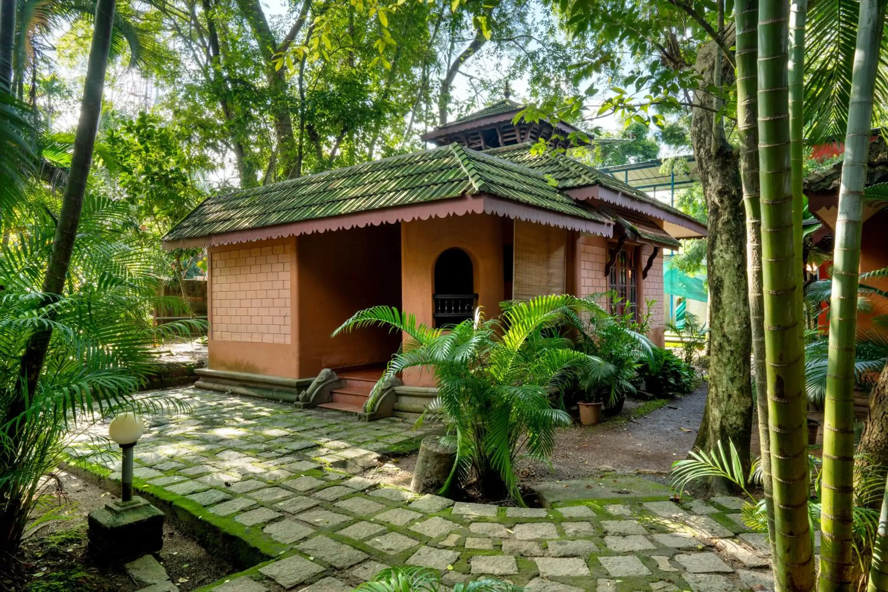 Property building in Pagoda Resorts Alleppey Property building in Pagoda Resorts Alleppey