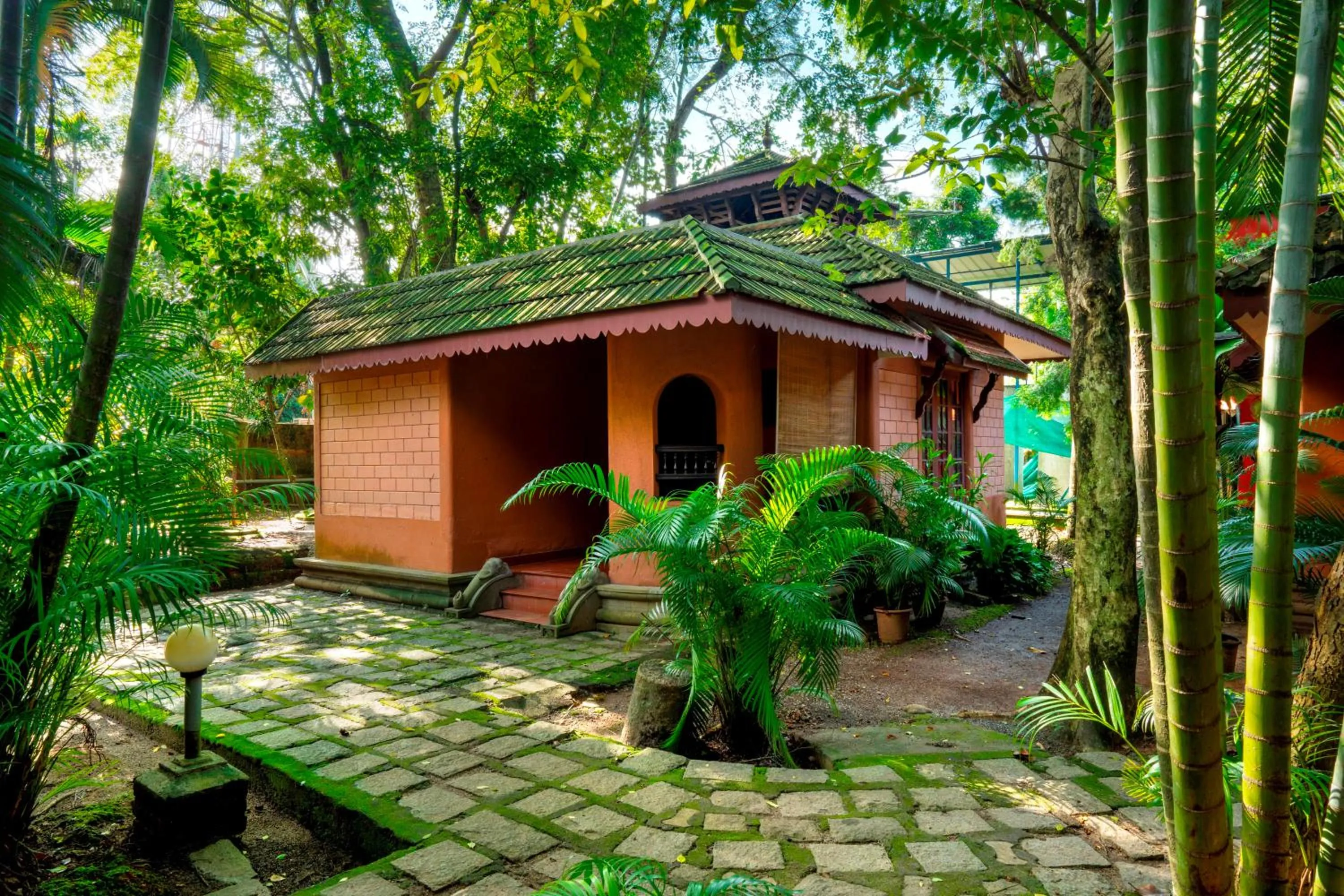 Natural landscape in Pagoda Resorts Alleppey