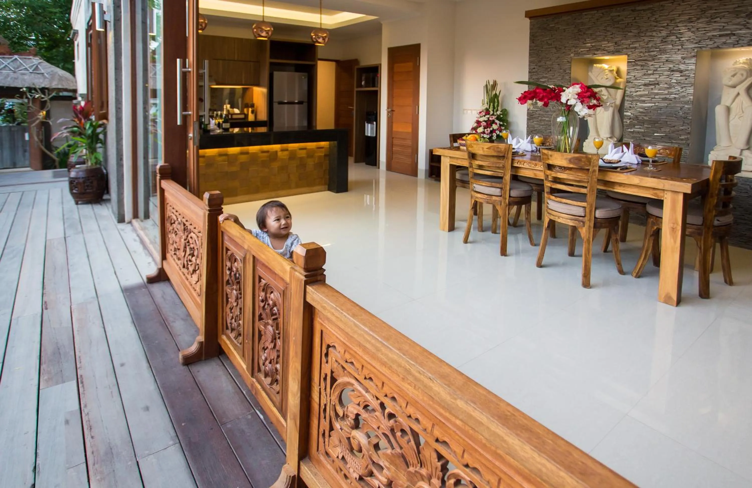 Dining area in Villa DK - Bali