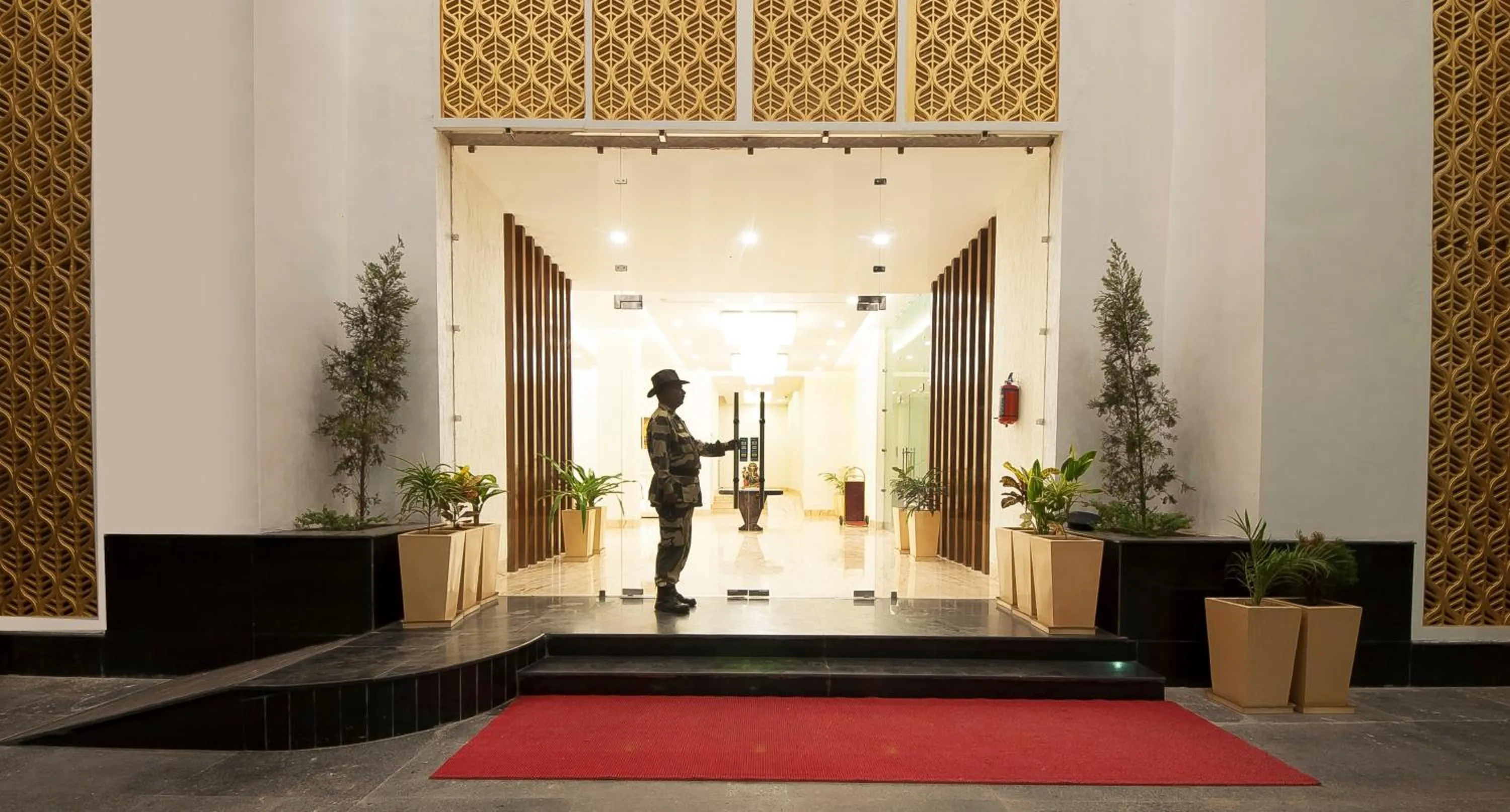 Facade/entrance in Hotel Le Roi,Haridwar@Har Ki Pauri