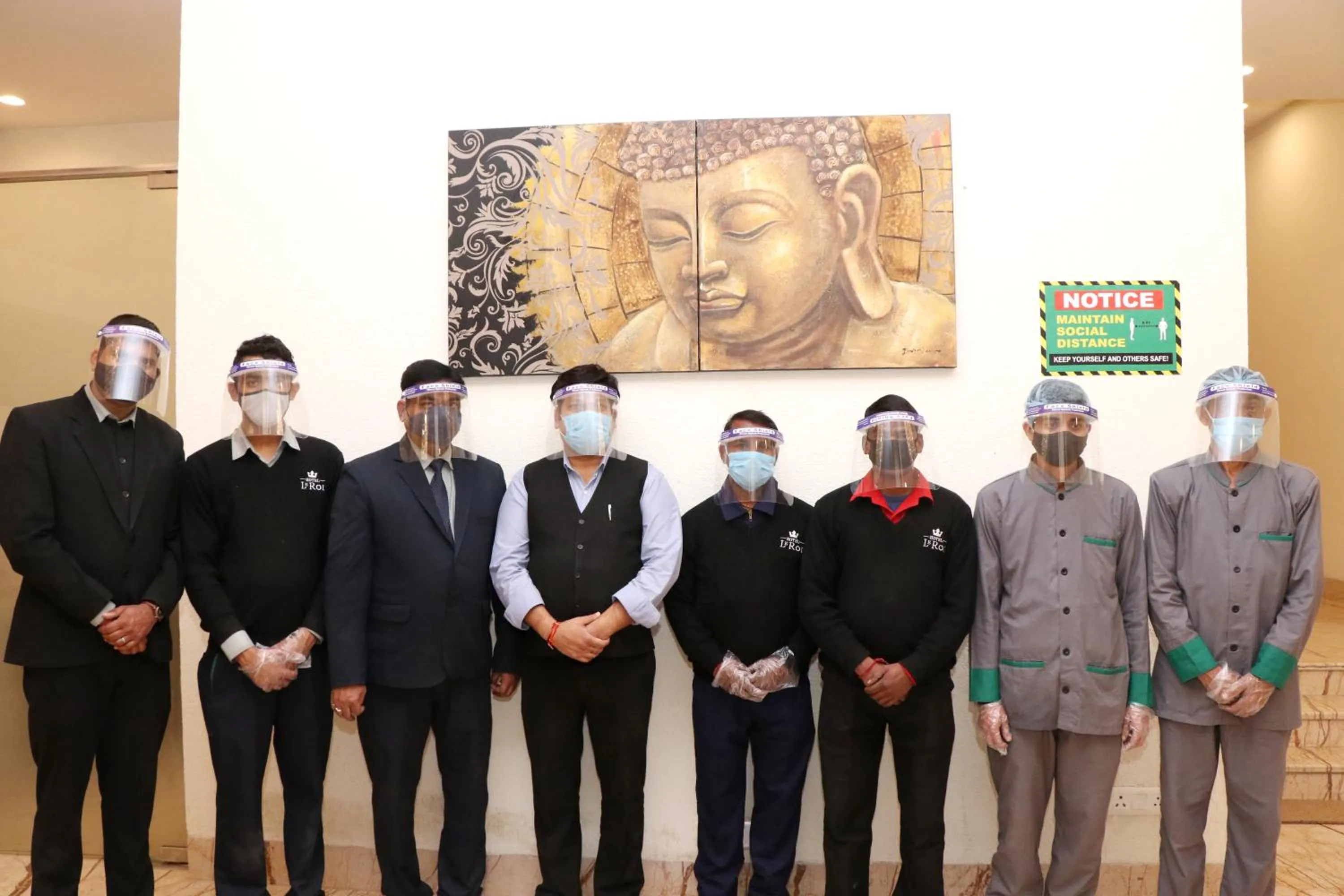 Staff in Hotel Le Roi,Haridwar@Har Ki Pauri