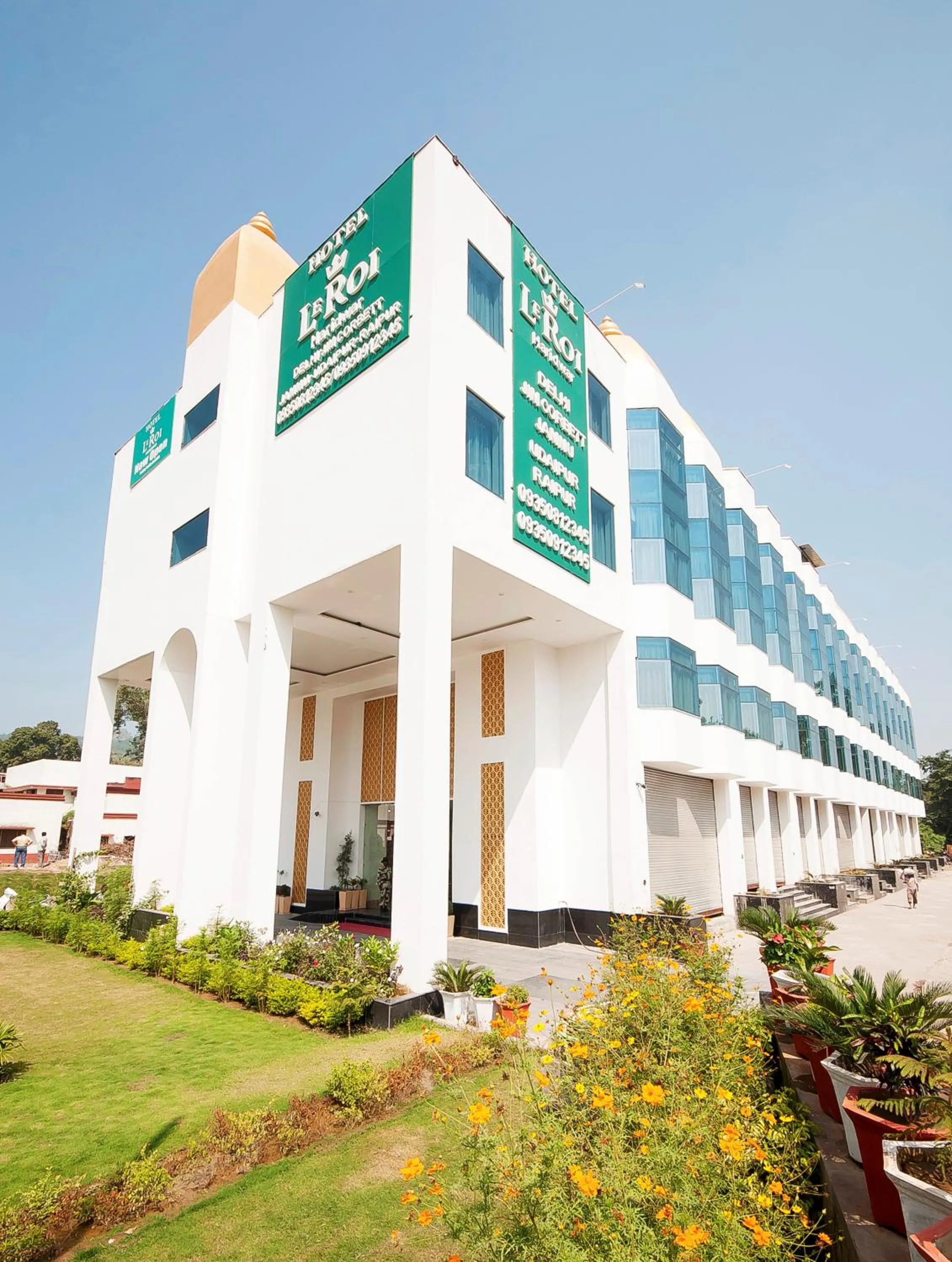 Facade/entrance in Hotel Le Roi,Haridwar@Har Ki Pauri
