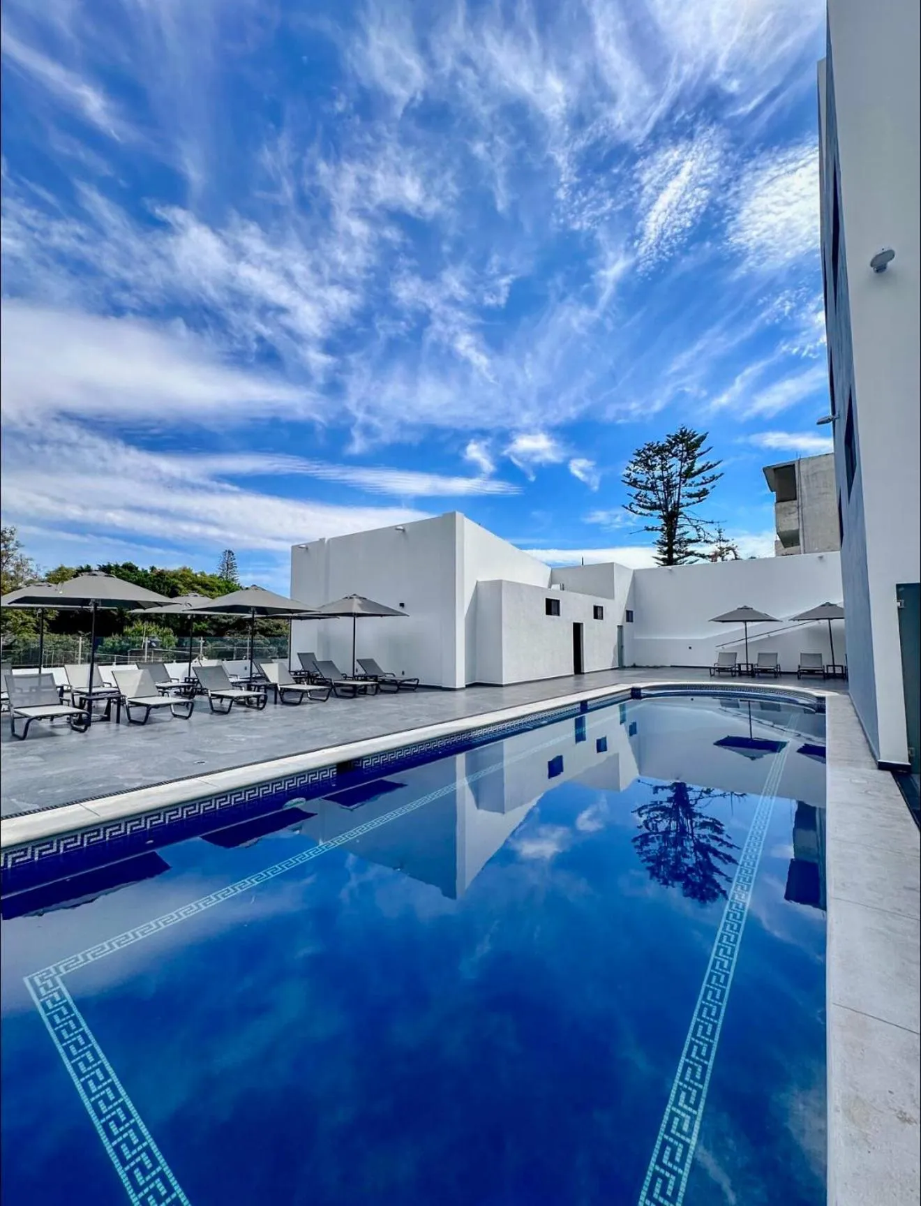 Pool view in Casa Tabachin