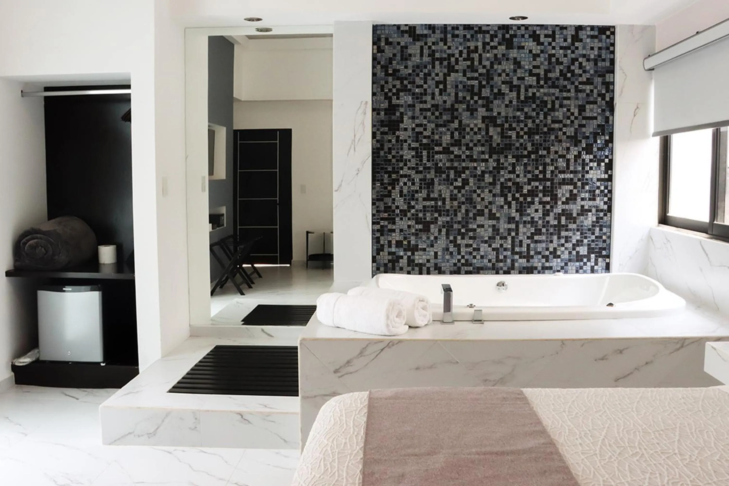 Bathroom, Bed in Casa Tabachin