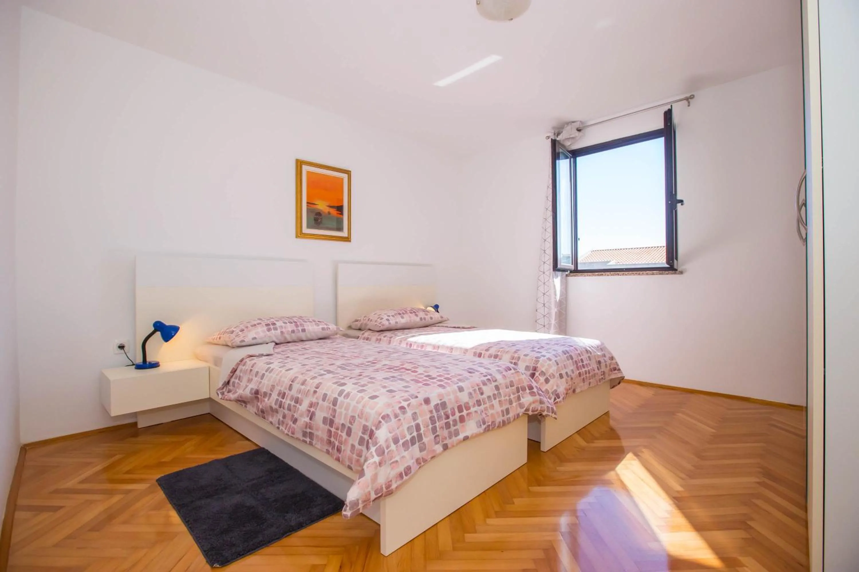 Bedroom, Bed in Apartment Ivan