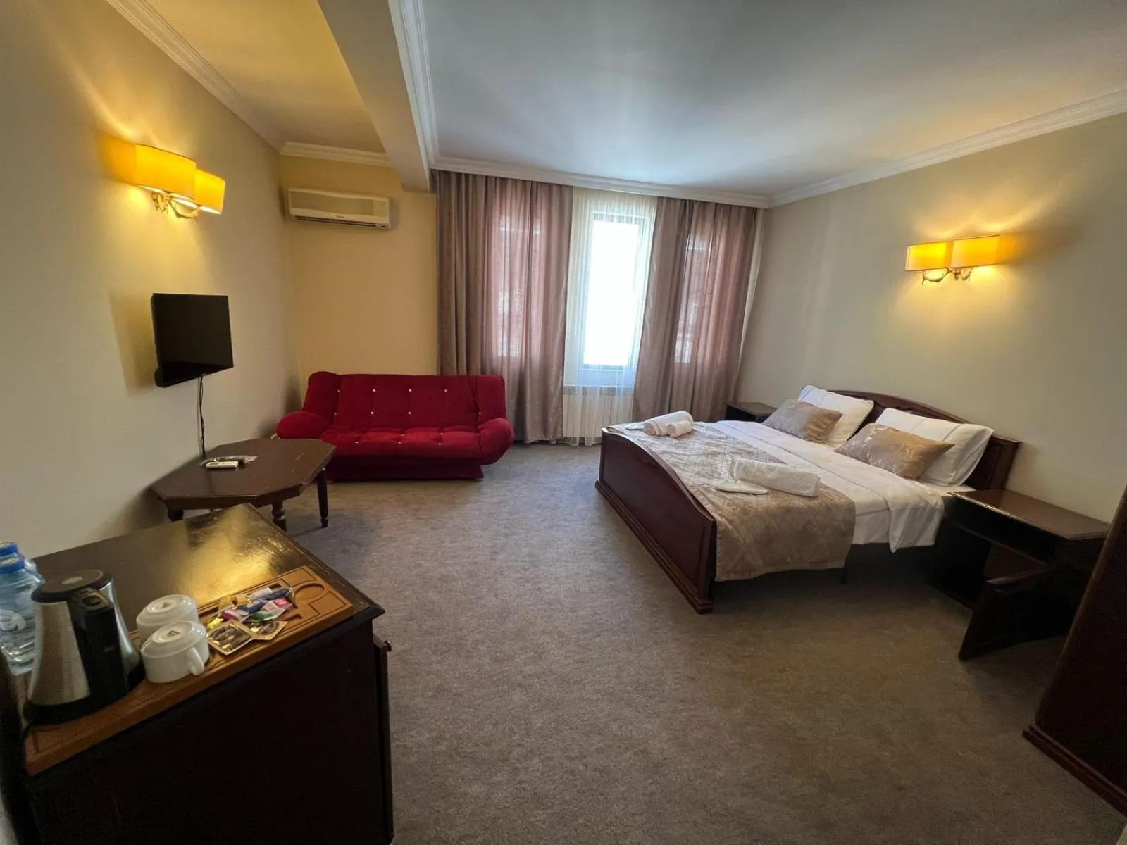 Living room, Bed in Ritsa Boutique Hotel