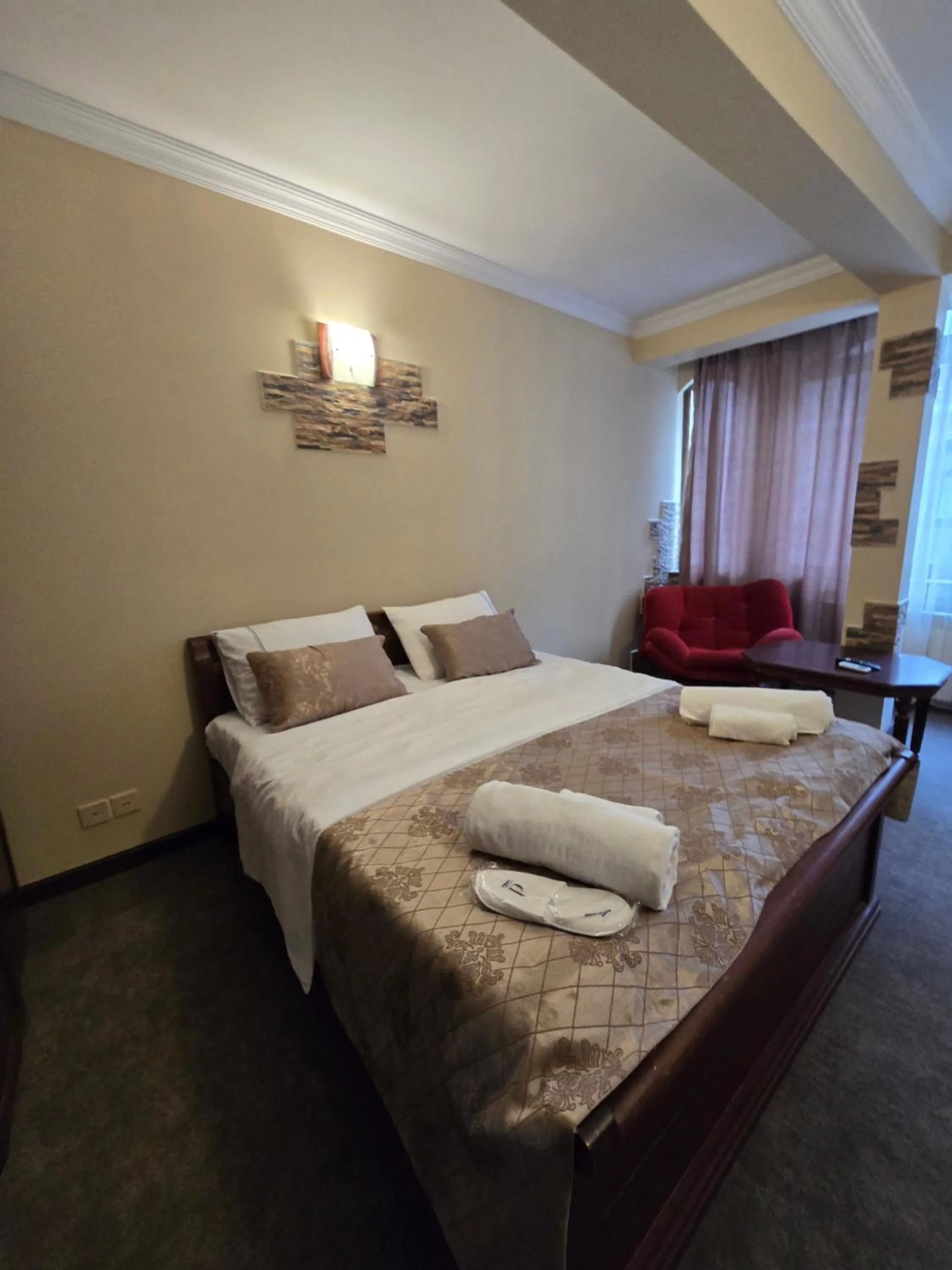 Bed in Ritsa Boutique Hotel