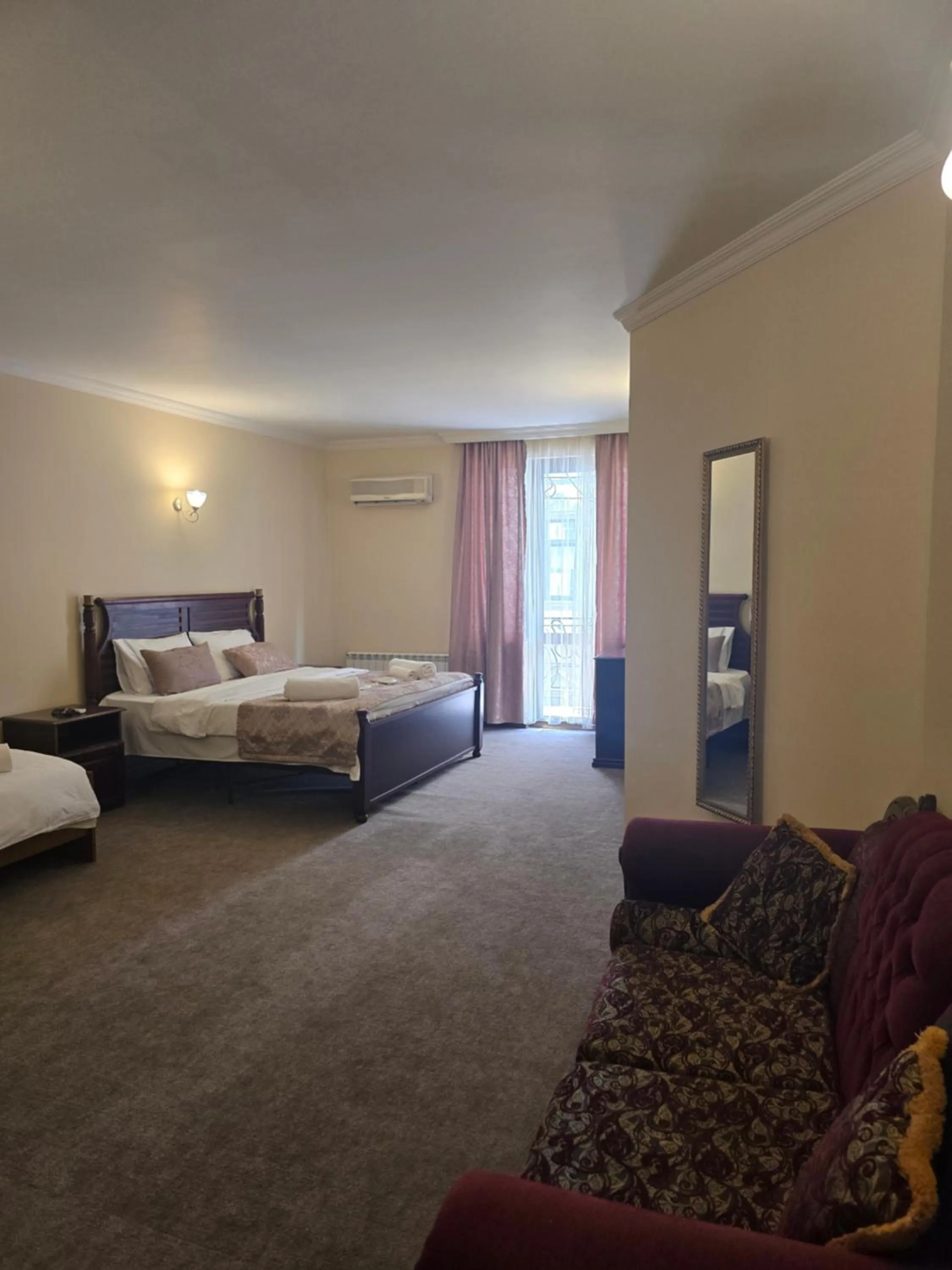 View (from property/room), Bed in Ritsa Boutique Hotel