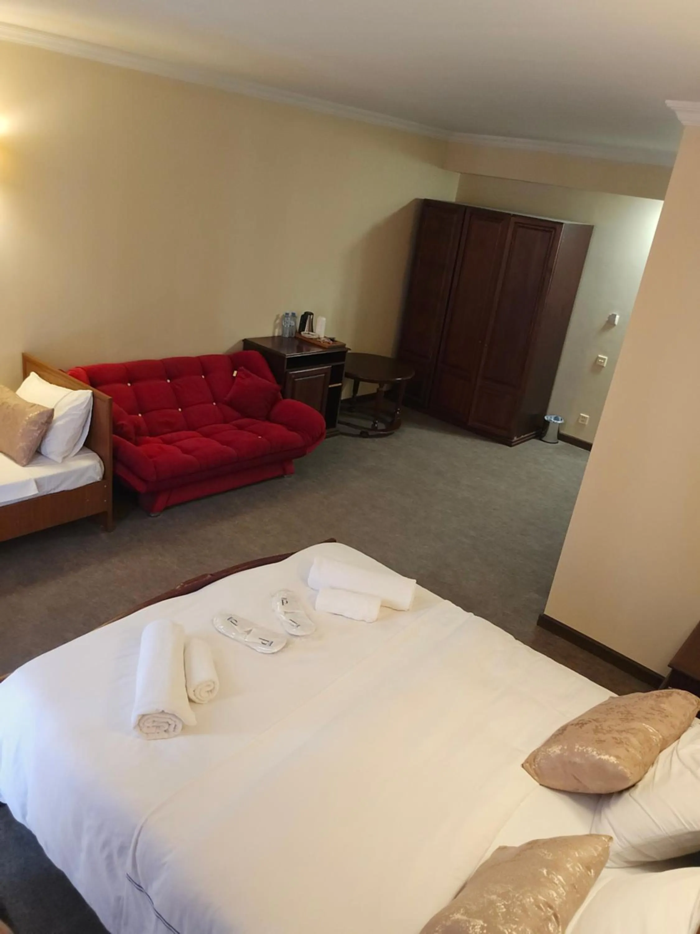 Bed in Ritsa Boutique Hotel