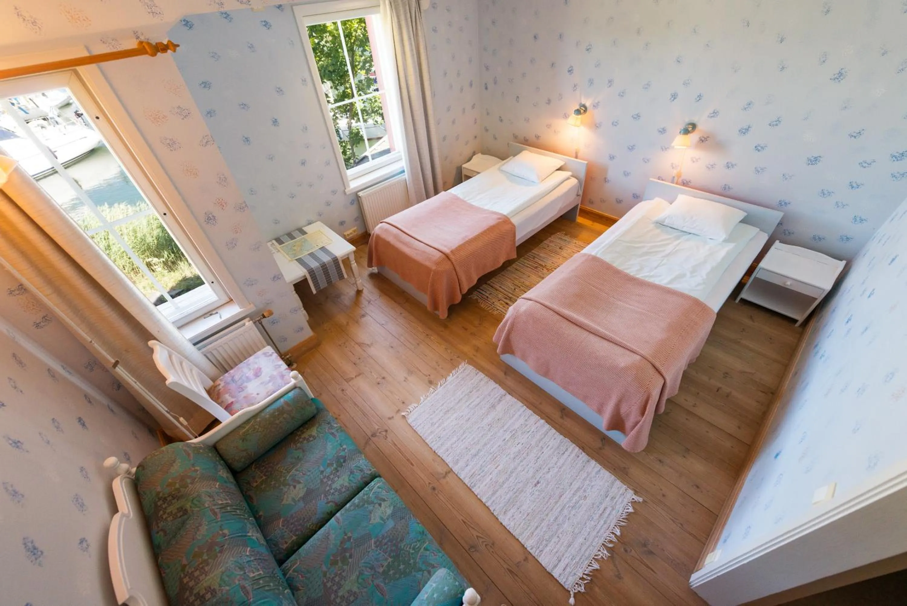 Photo of the whole room, Bed in Brudhäll Hotel & Restaurant