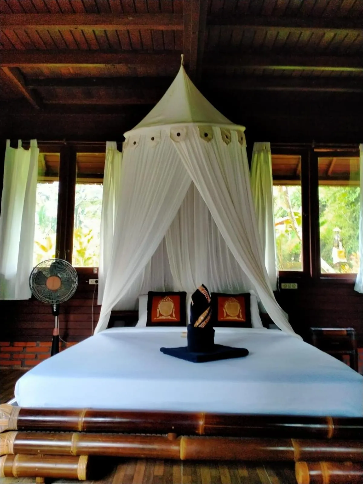 Bed in Villa Uma Ayu Sidemen