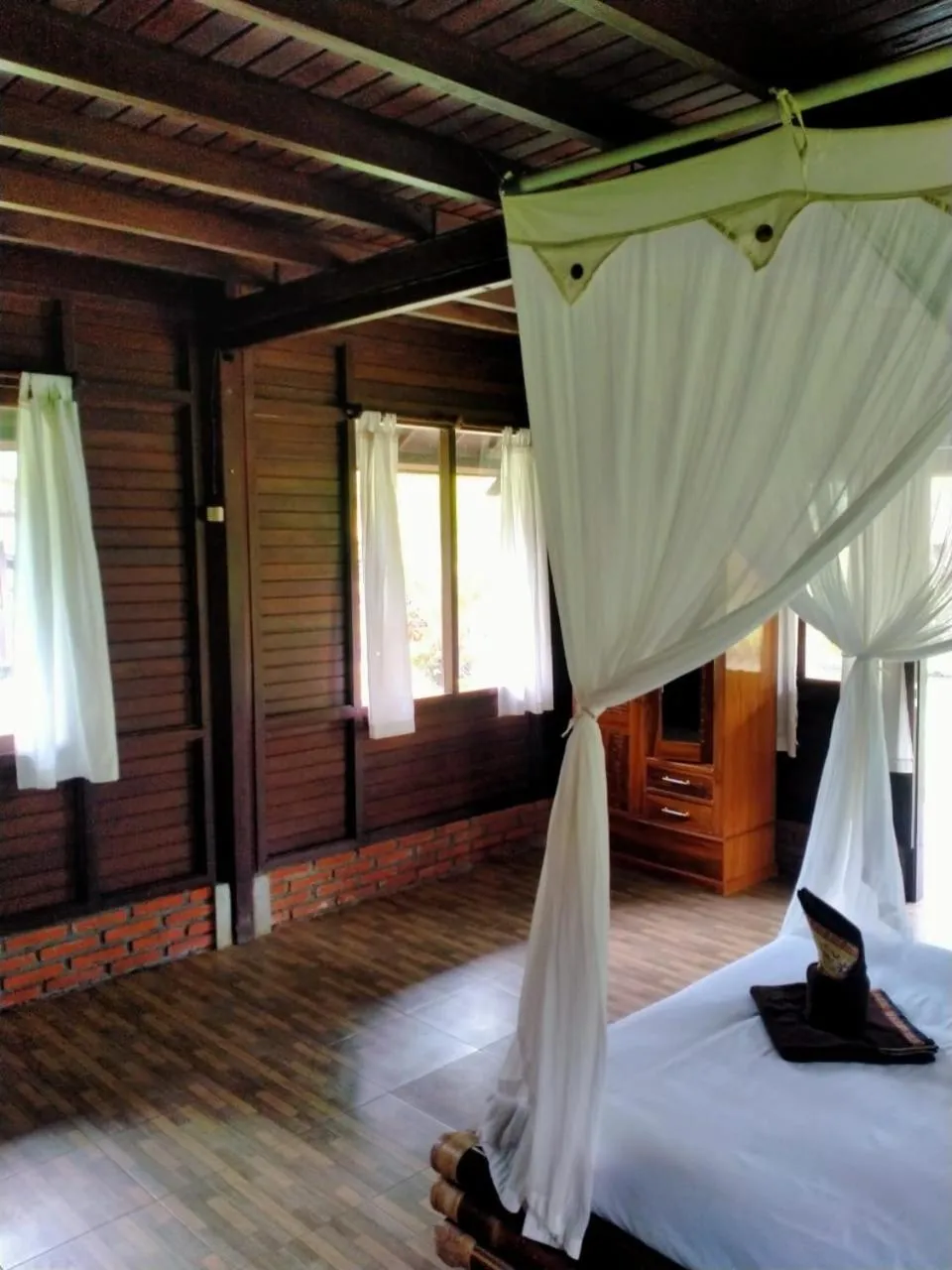 Bed in Villa Uma Ayu Sidemen