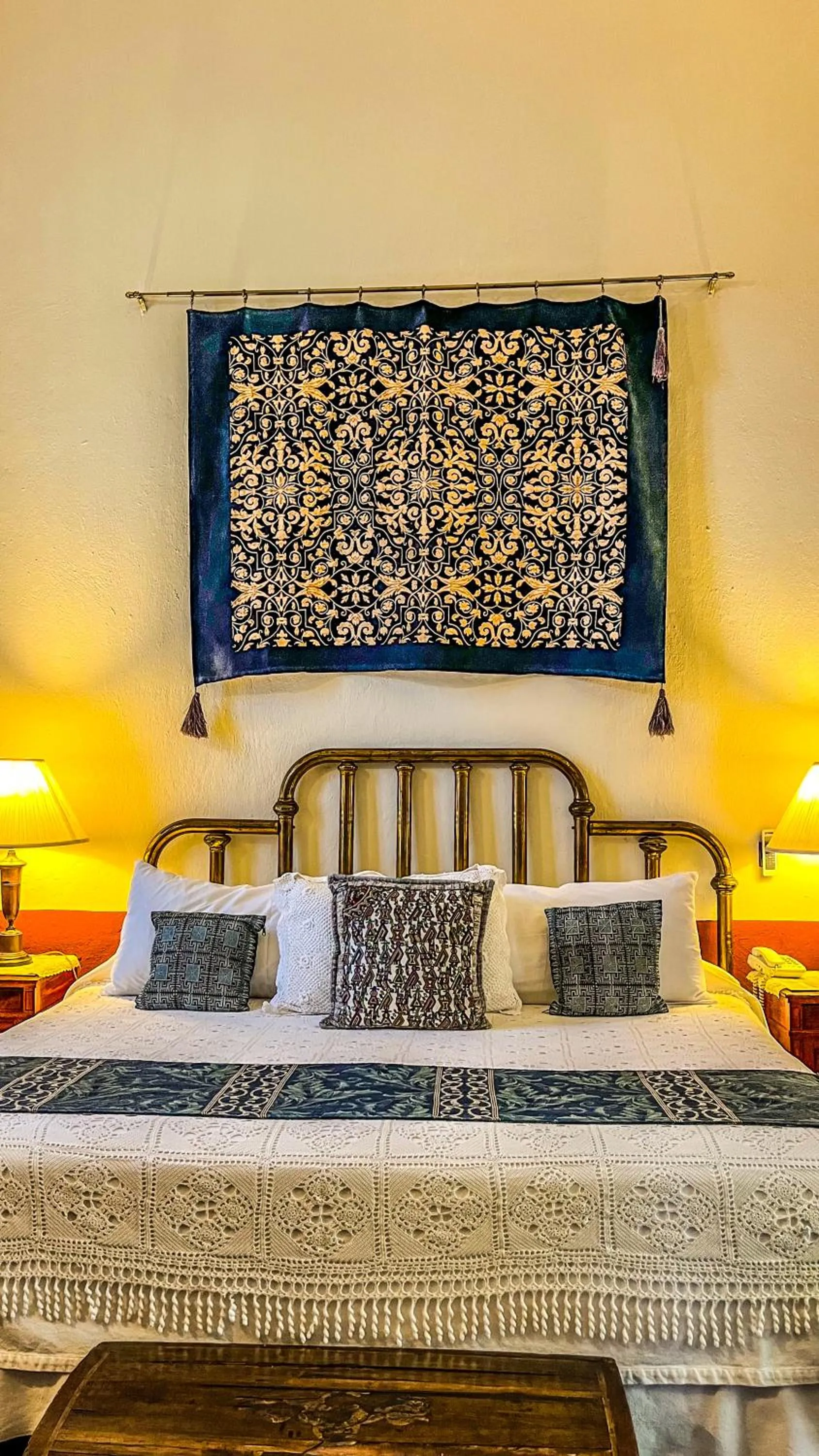 Bed in Hacienda El Carmen Hotel & Spa