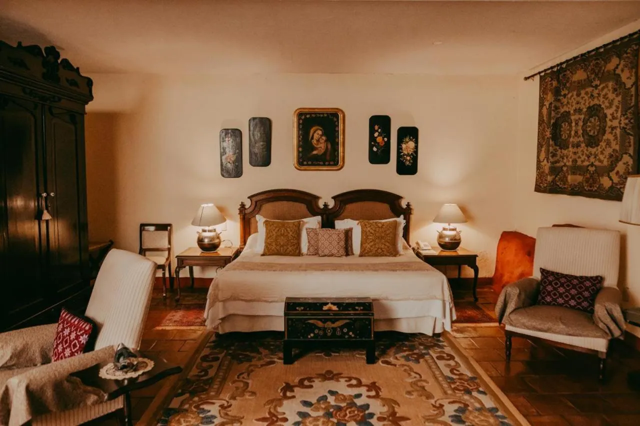 Bed in Hacienda El Carmen Hotel & Spa