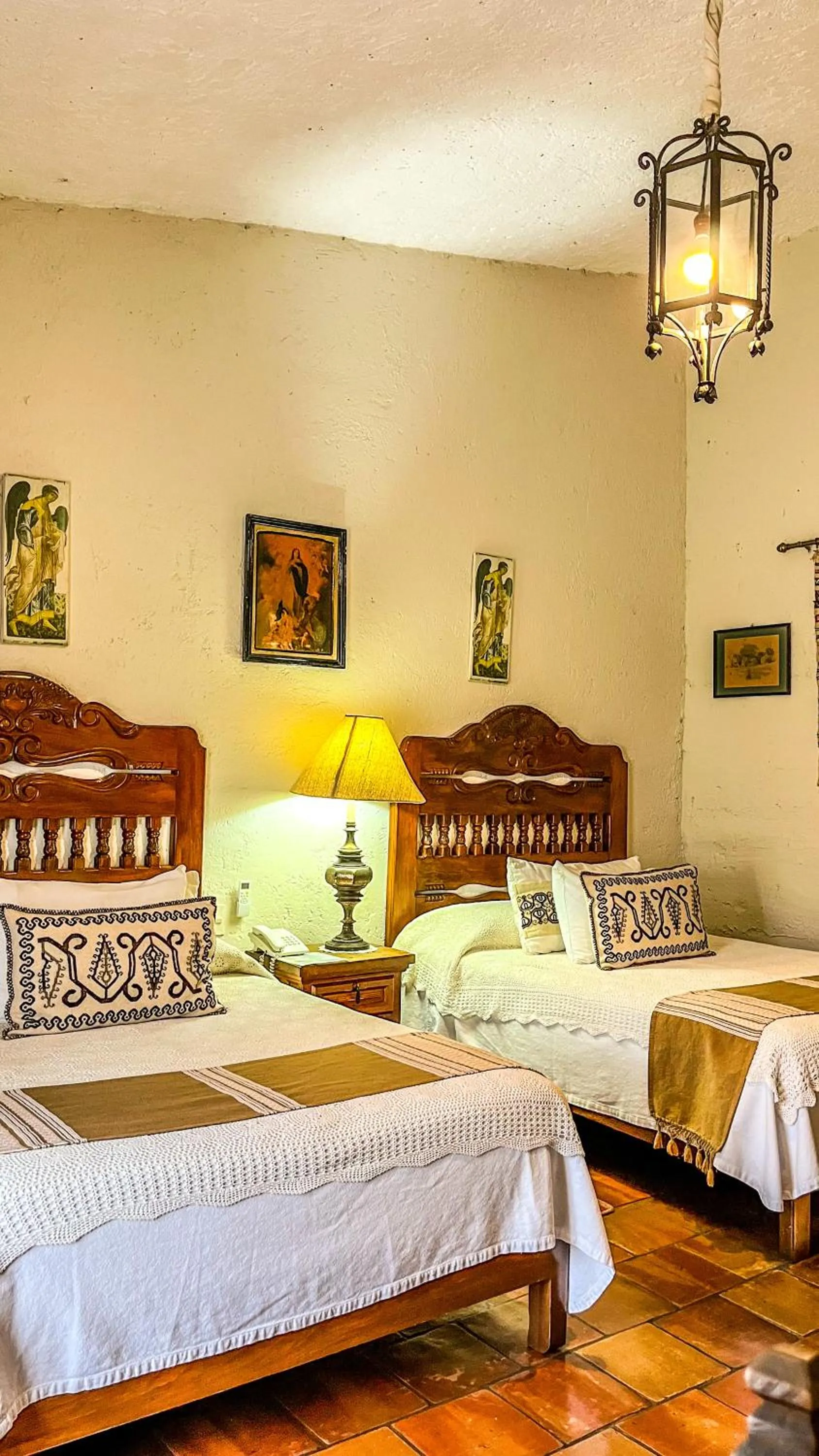 Bed in Hacienda El Carmen Hotel & Spa