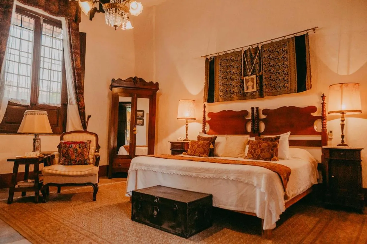 Bed in Hacienda El Carmen Hotel & Spa