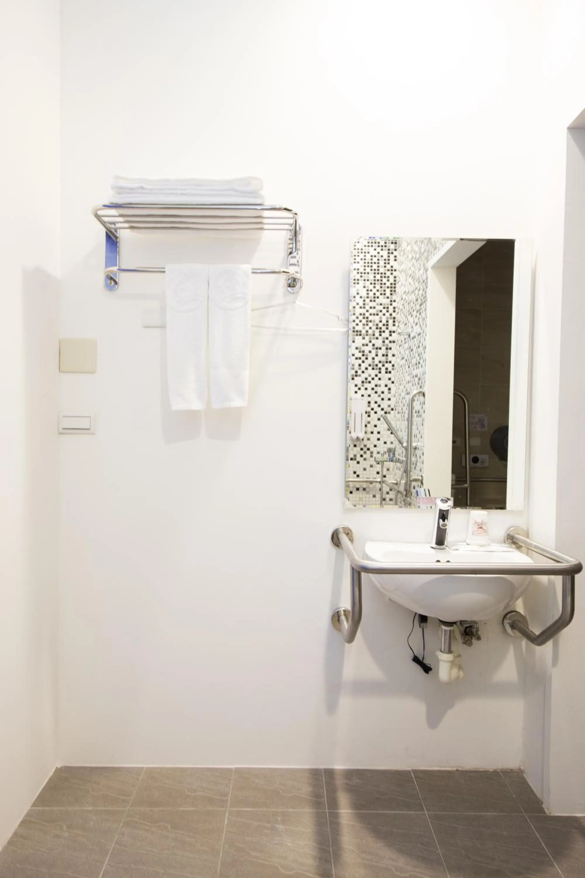 Toilet in SleepBox Hostel