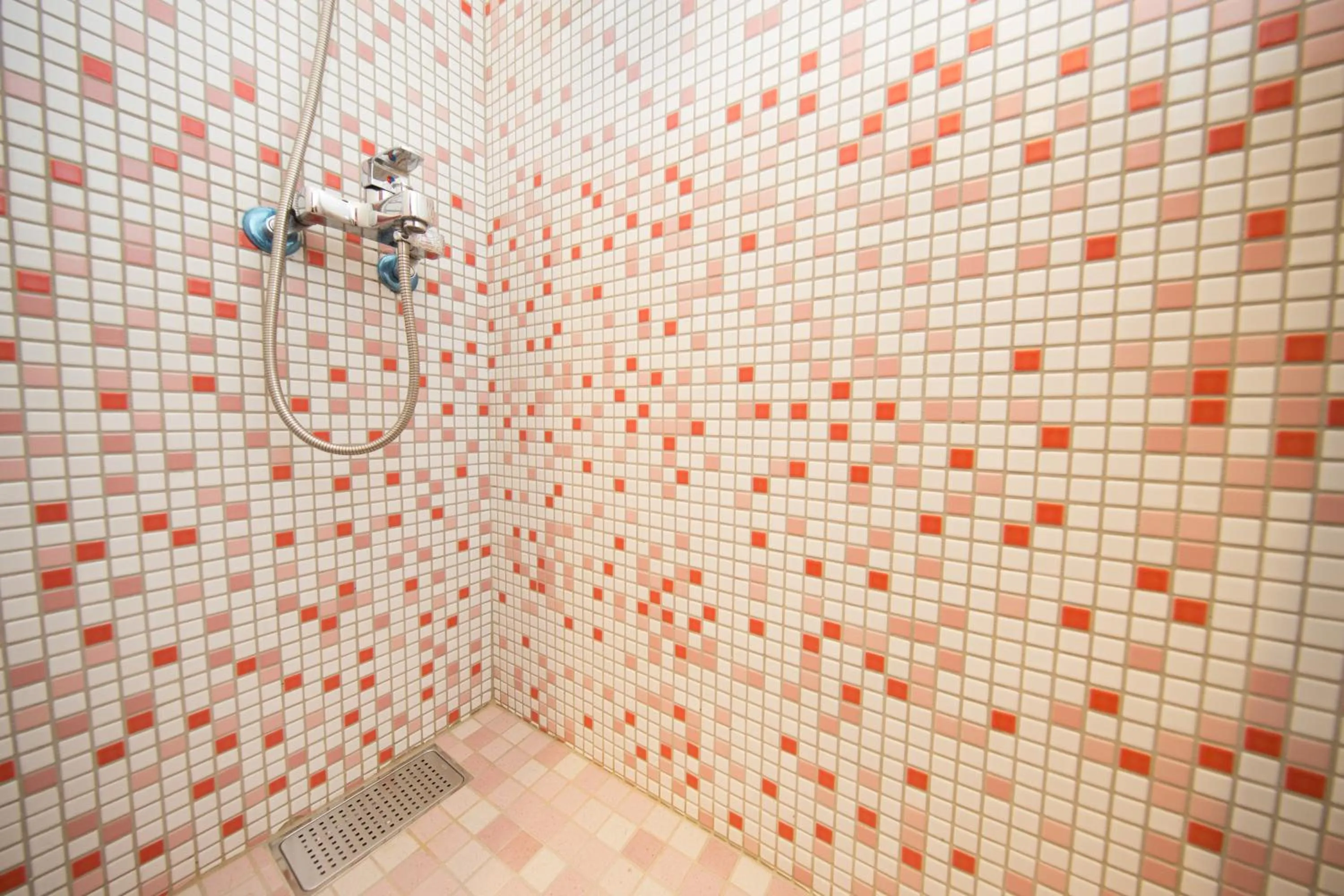 Shower in SleepBox Hostel