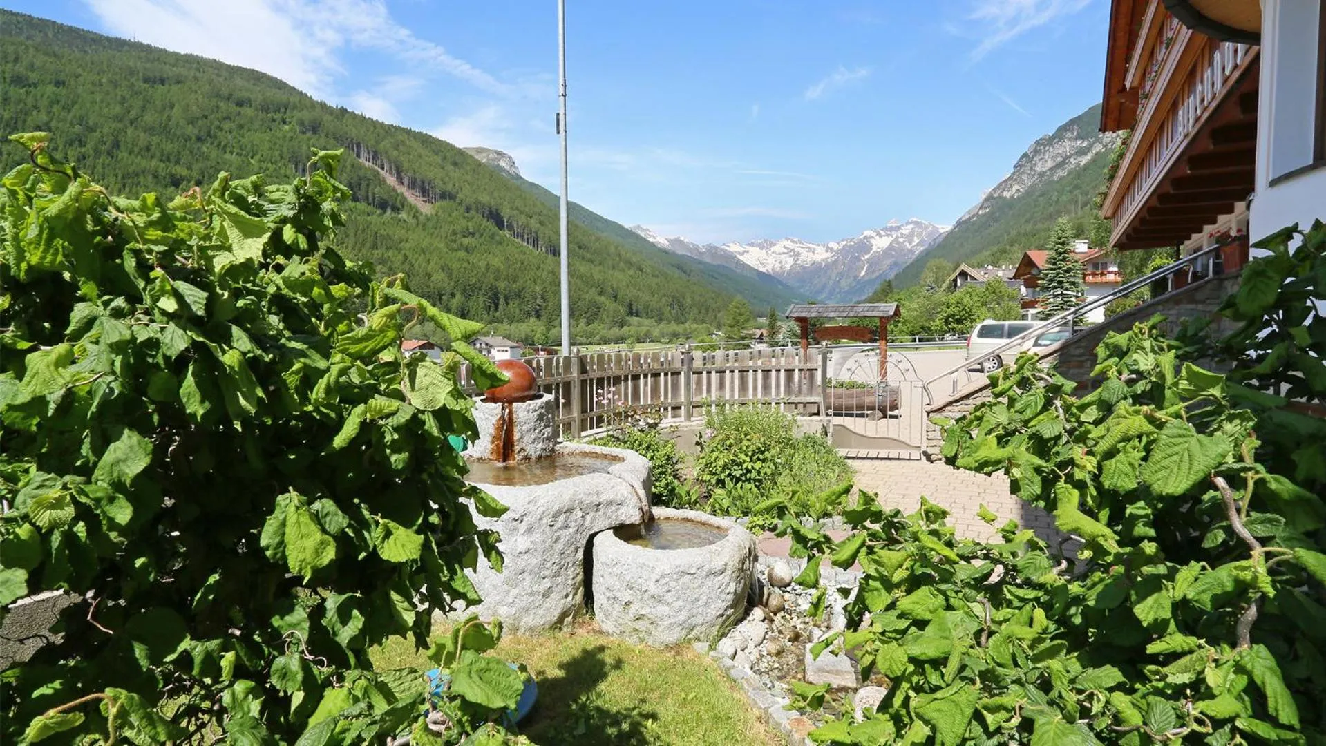 Natural landscape in Pension Alpenhof B&B