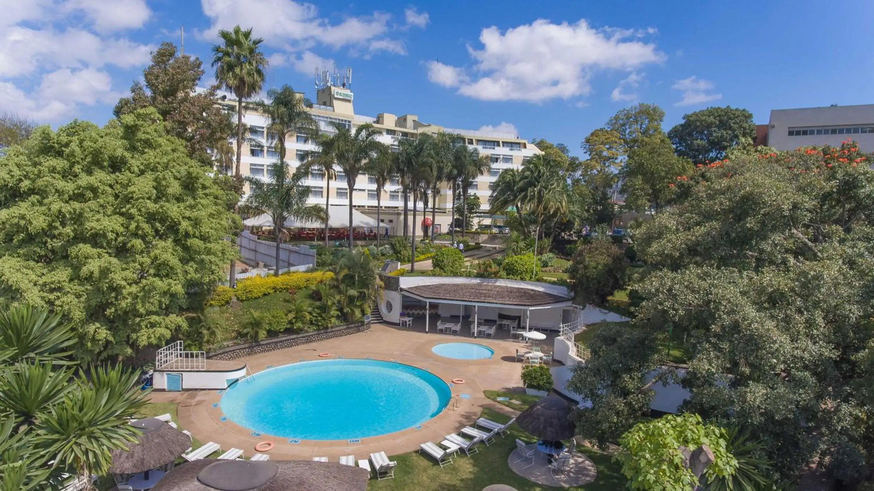 Pool view in Sunbird Mount Soche Pool view in Sunbird Mount Soche