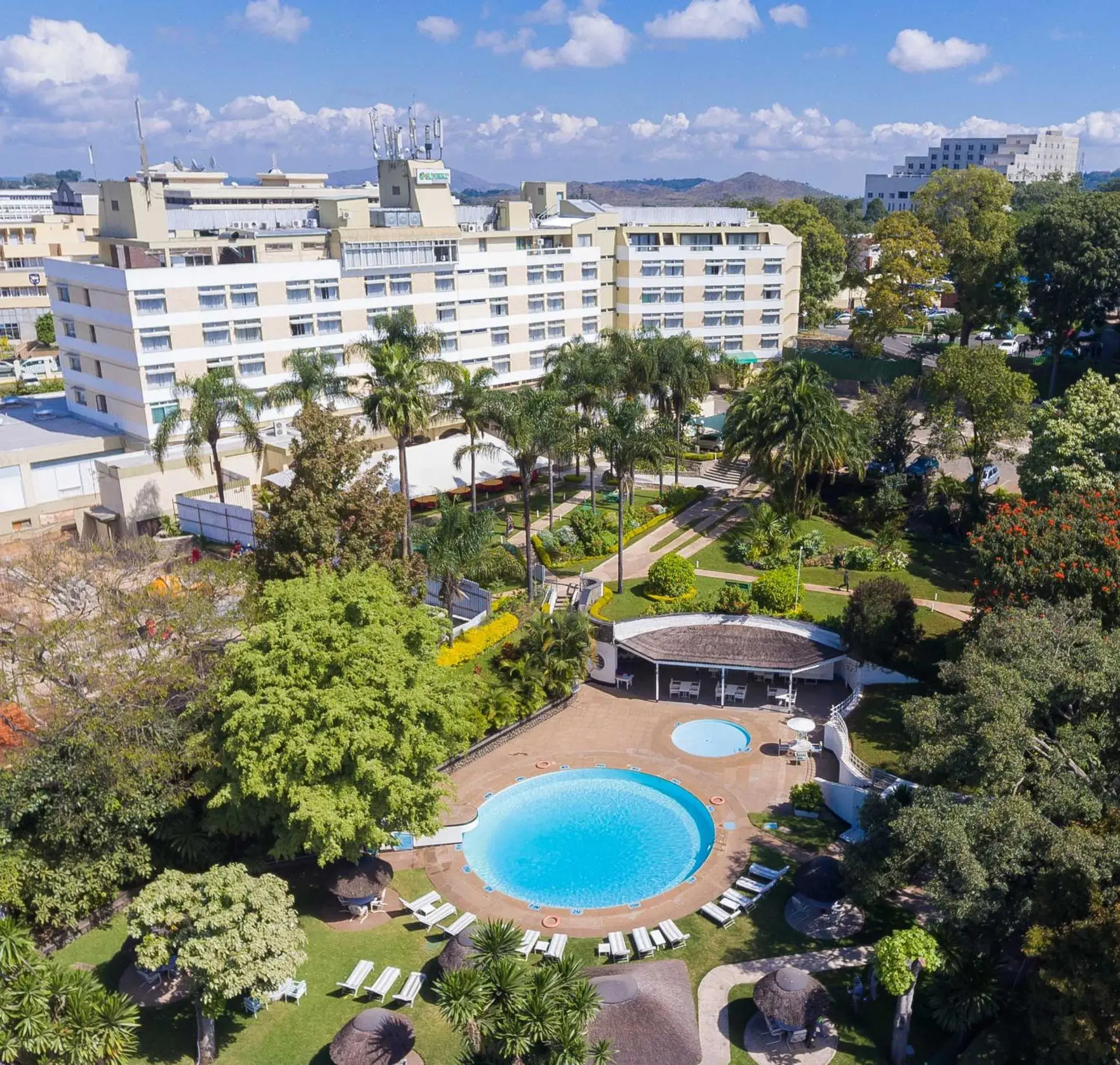 Pool view in Sunbird Mount Soche Pool view in Sunbird Mount Soche