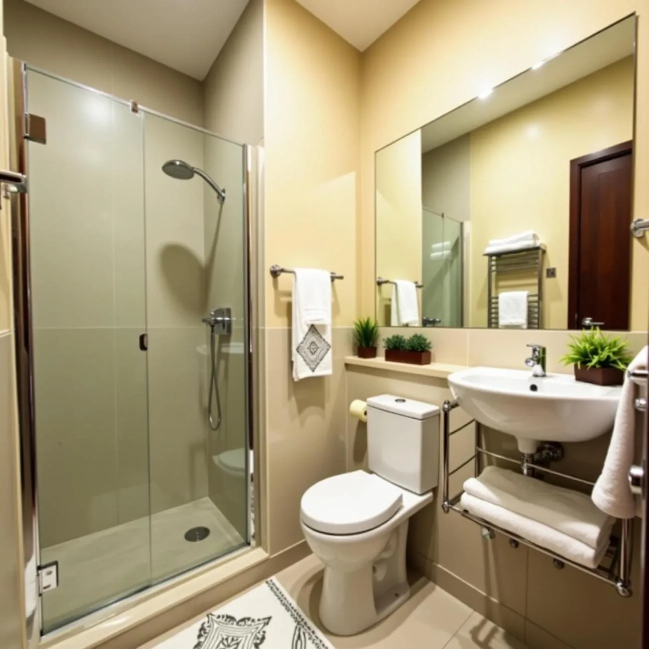 Bathroom in Hotel Urban Royale - IGI Airport Delhi