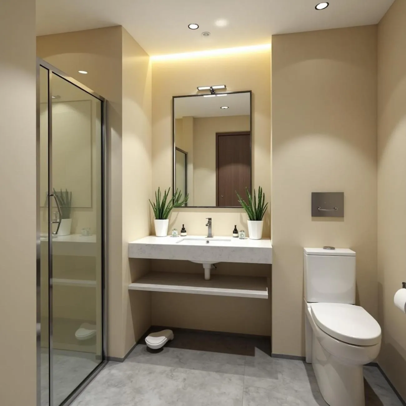 Bathroom in Hotel Urban Royale - IGI Airport Delhi