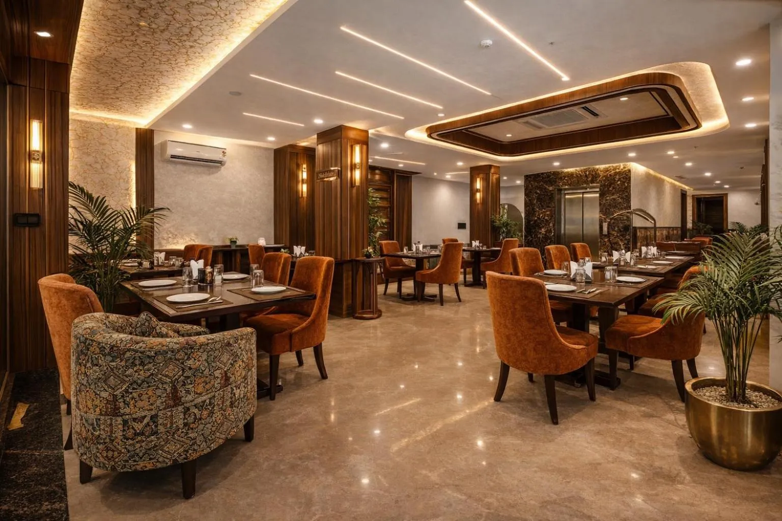 Restaurant/places to eat in Hotel Urban Royale - IGI Airport Delhi
