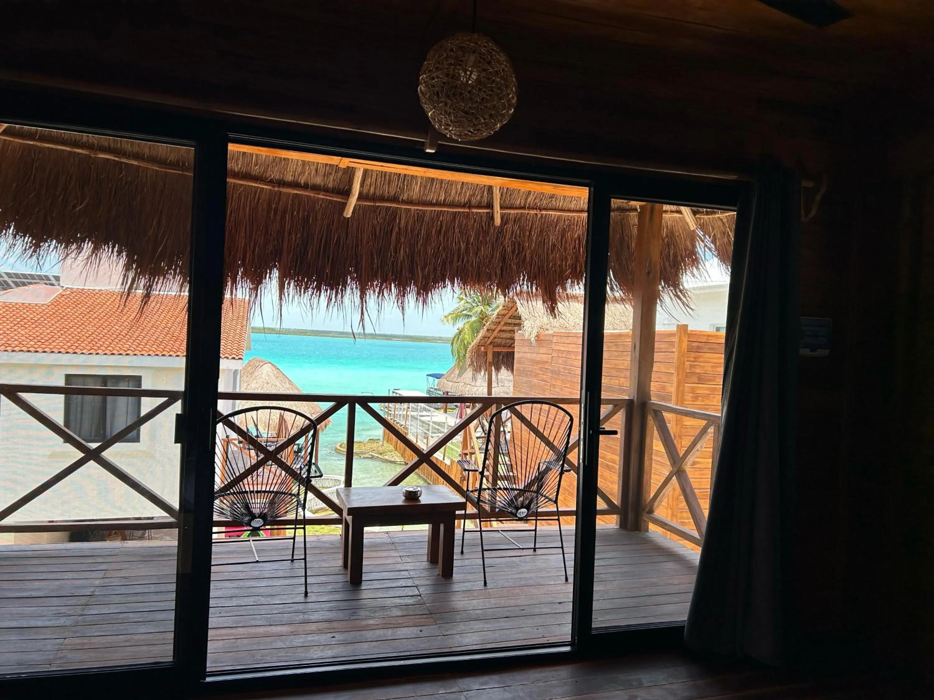 Balcony/Terrace in Hotel Solana Bacalar Lakefront