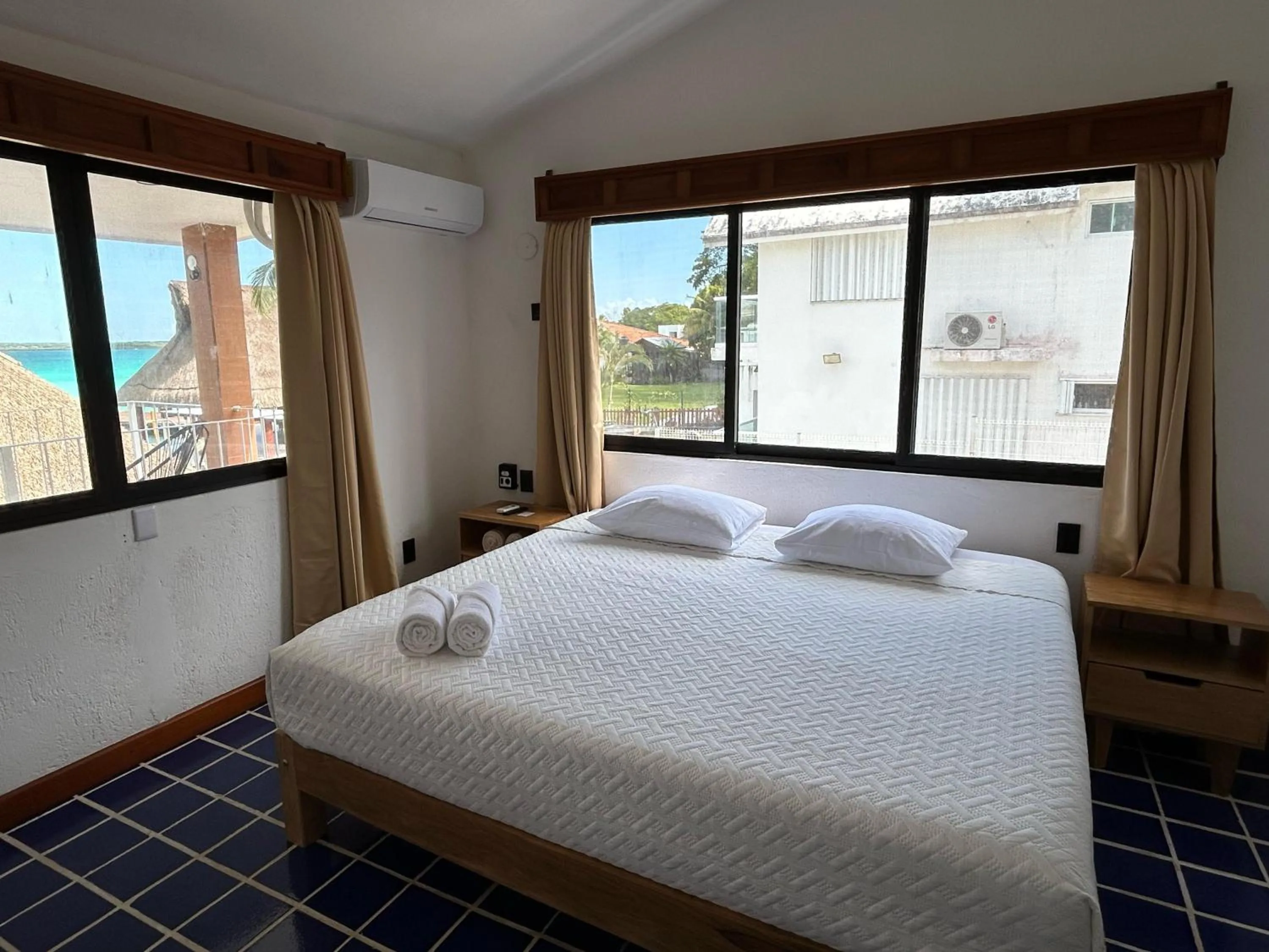 Bedroom, Bed in Hotel Solana Bacalar Lakefront