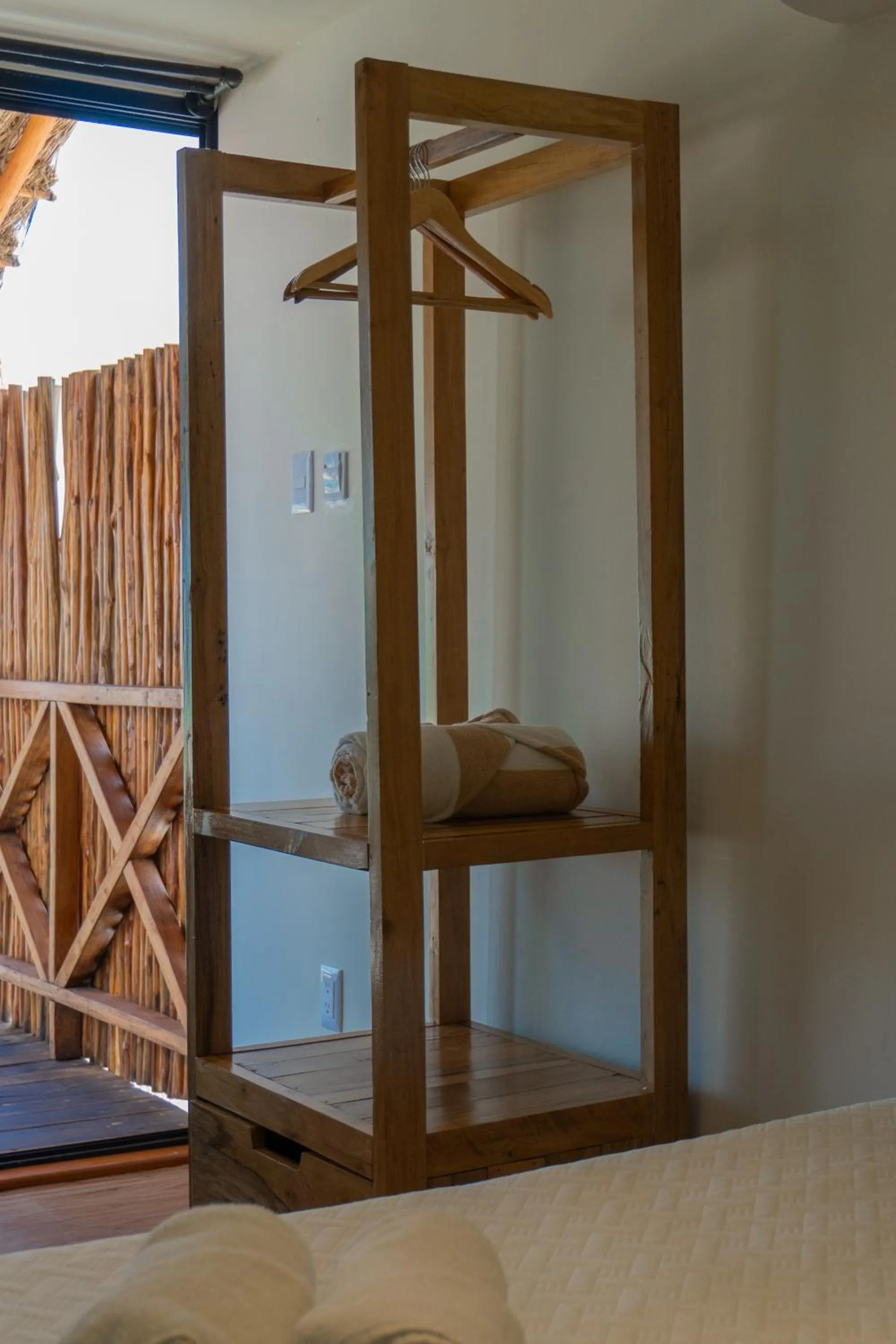 wardrobe, Bed in Hotel Solana Bacalar Lakefront