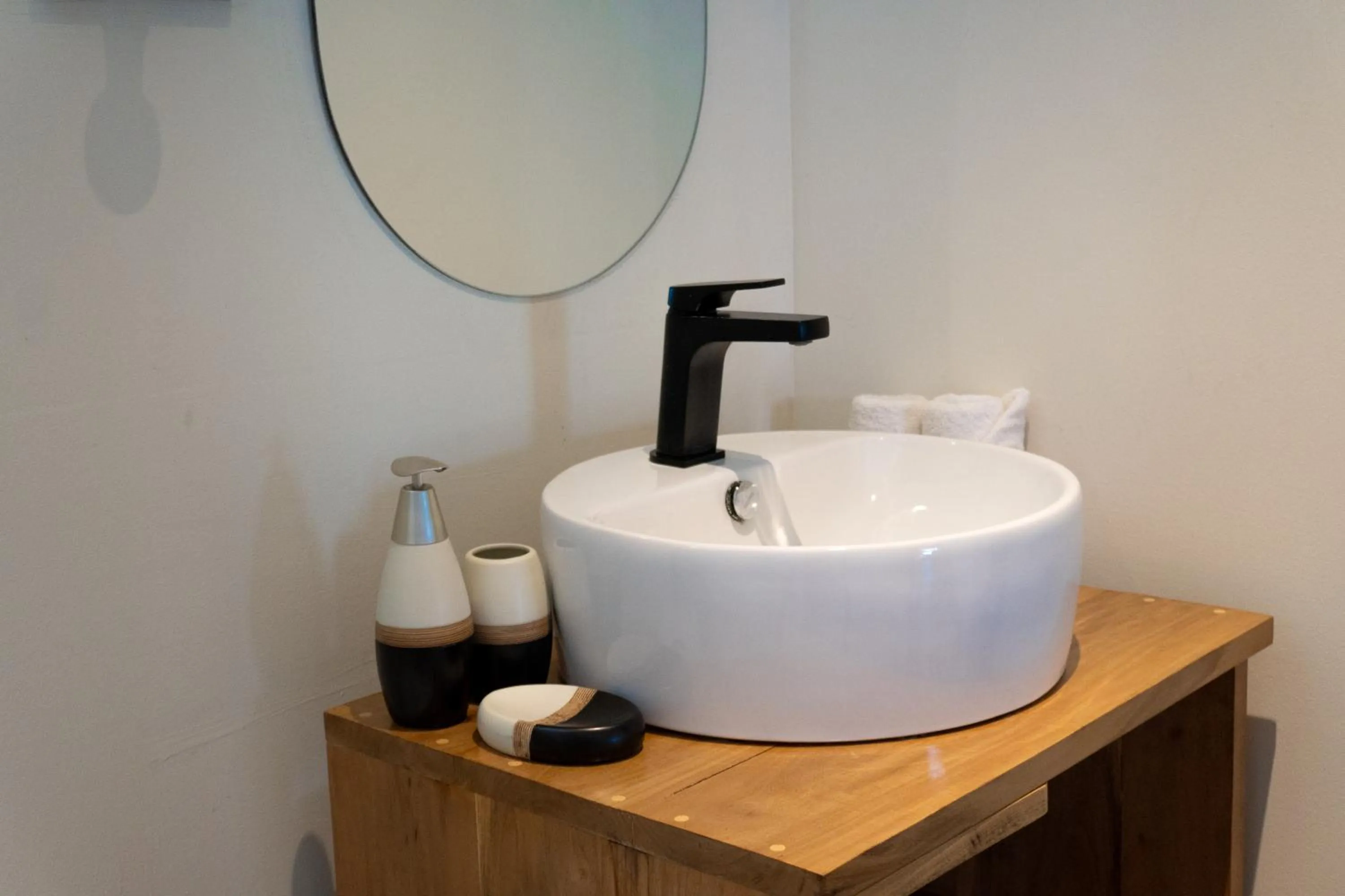 Bathroom in Hotel Solana Bacalar Lakefront