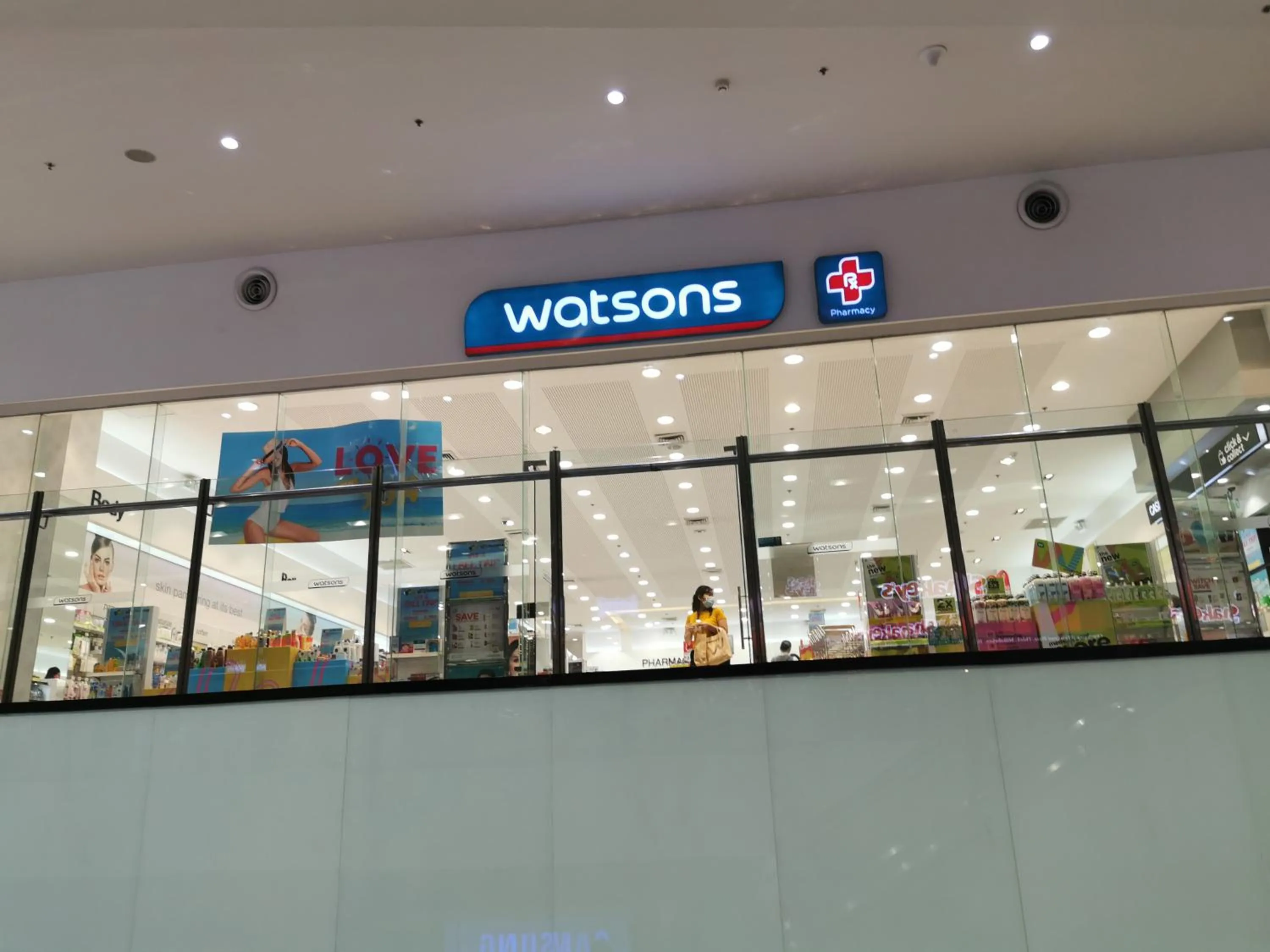 Shopping Area in Studio Units at SM Light Residences Condo Beside Boni MRT Station