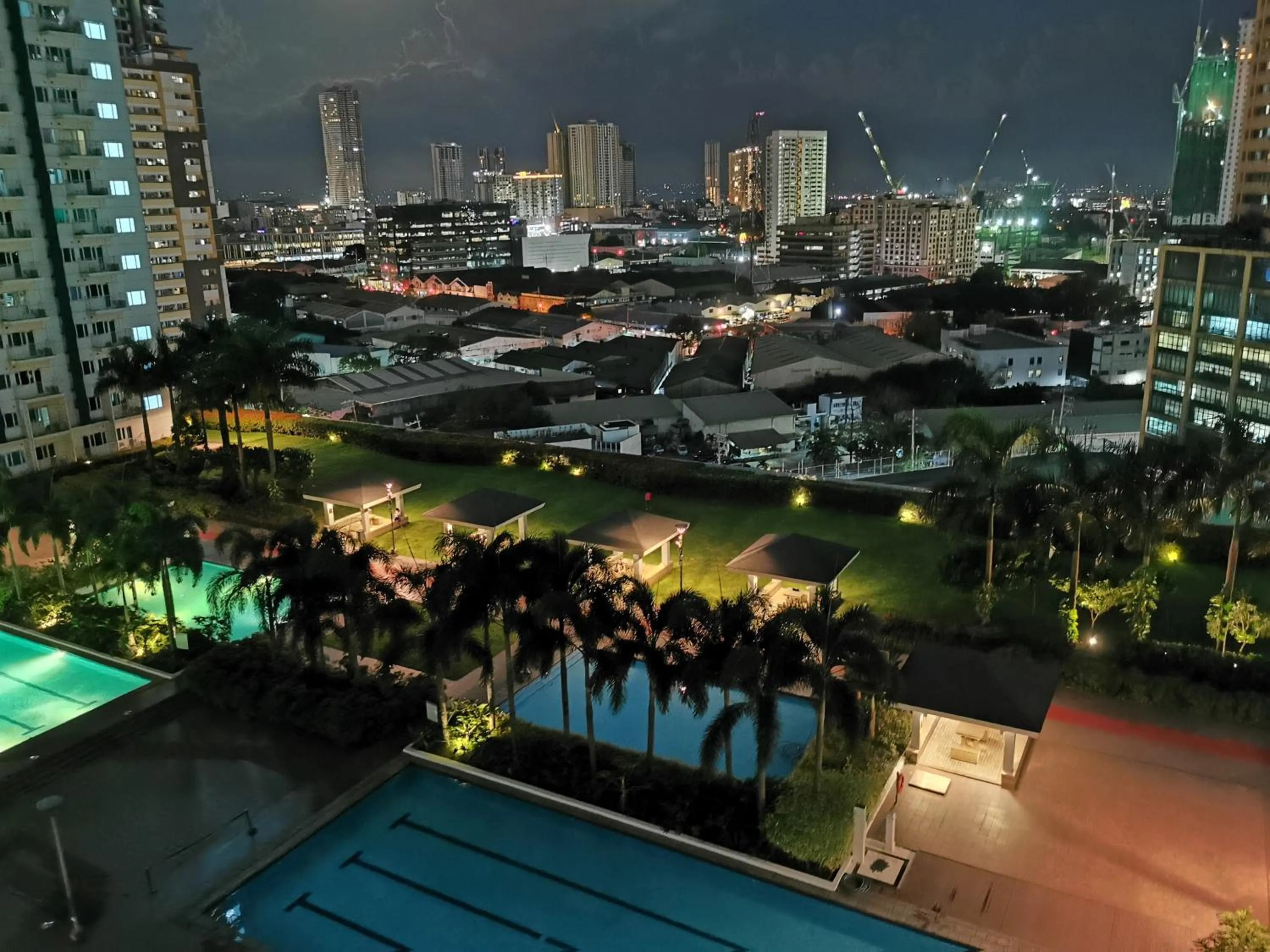 City view in Studio Units at SM Light Residences Condo Beside Boni MRT Station